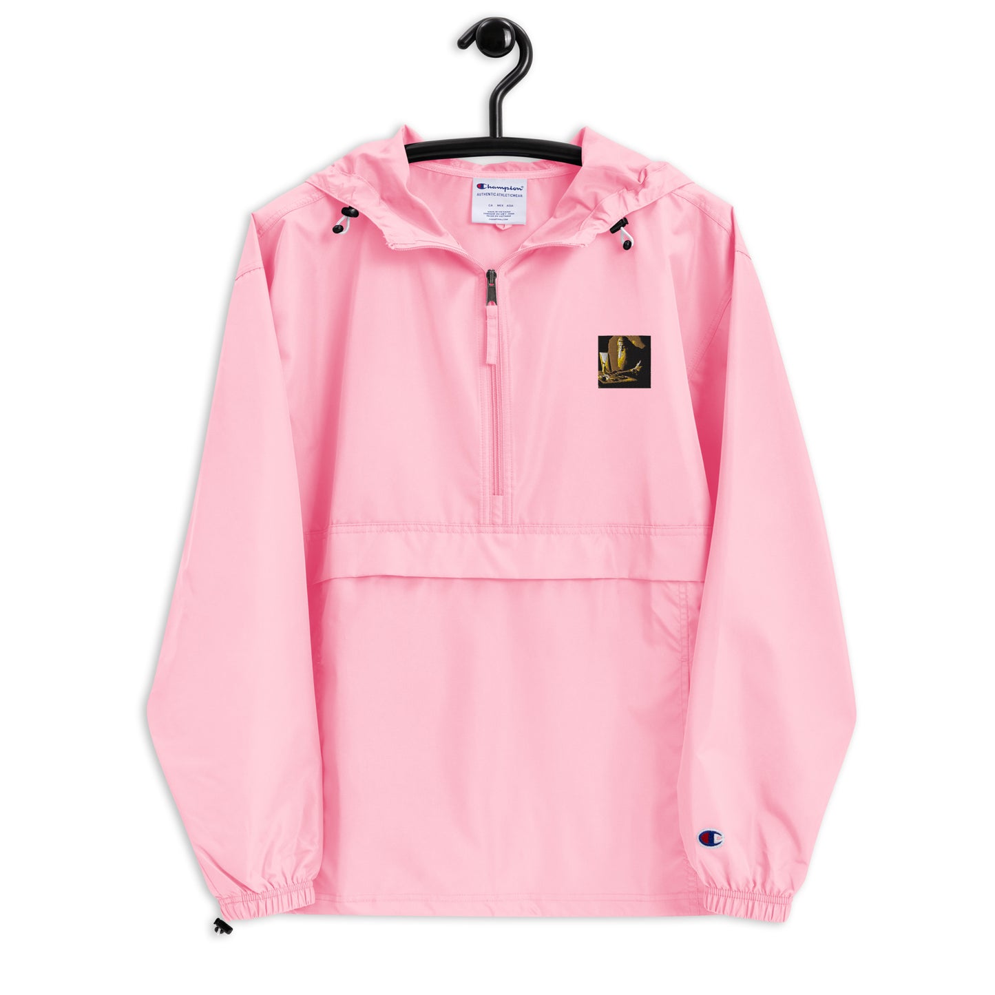 Embroidered Champion Packable Jacket - The God Ball Originals by Chris Rabalais (2024)