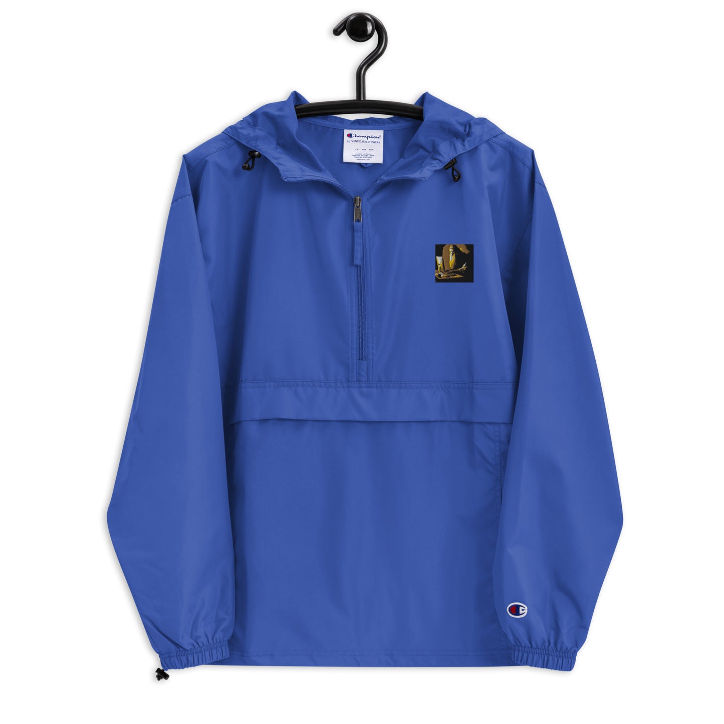 Embroidered Champion Packable Jacket - The God Ball Originals by Chris Rabalais (2024)