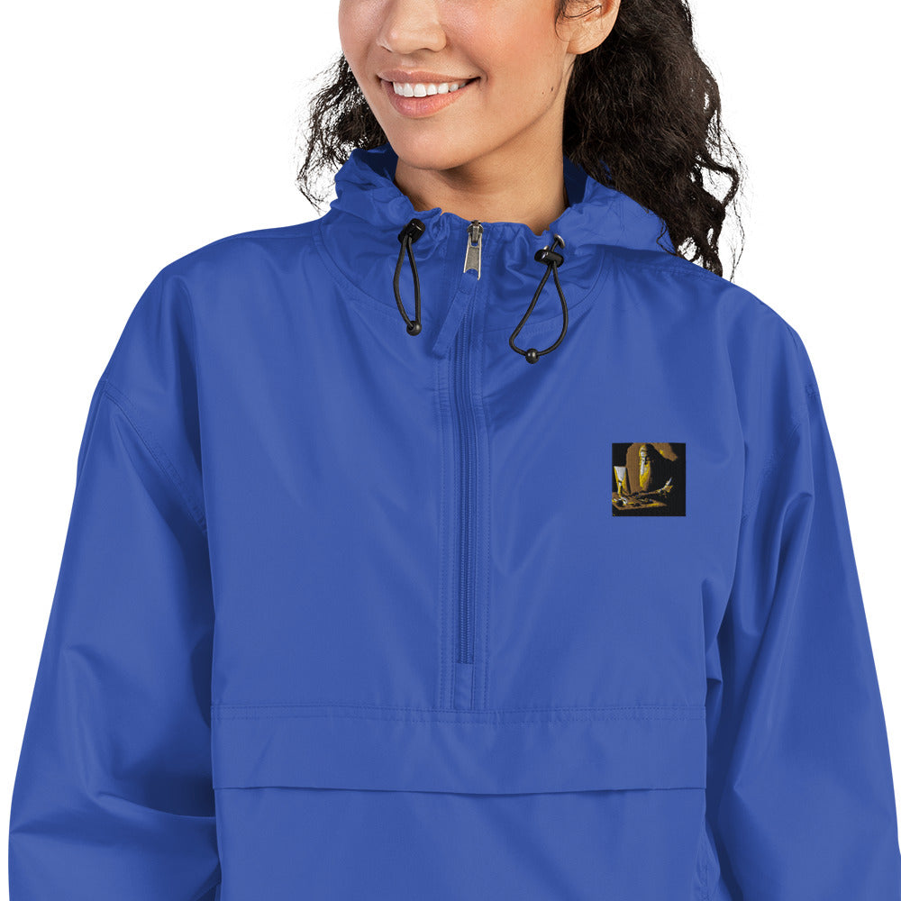 Embroidered Champion Packable Jacket - The God Ball Originals by Chris Rabalais (2024)