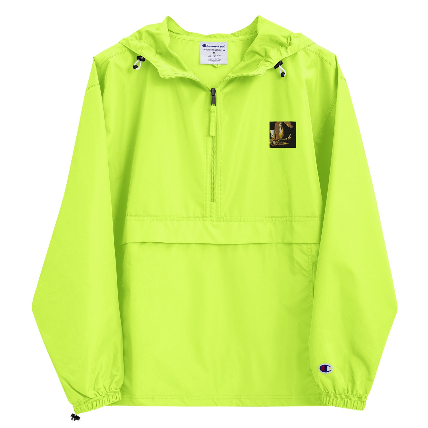Embroidered Champion Packable Jacket - The God Ball Originals by Chris Rabalais (2024)