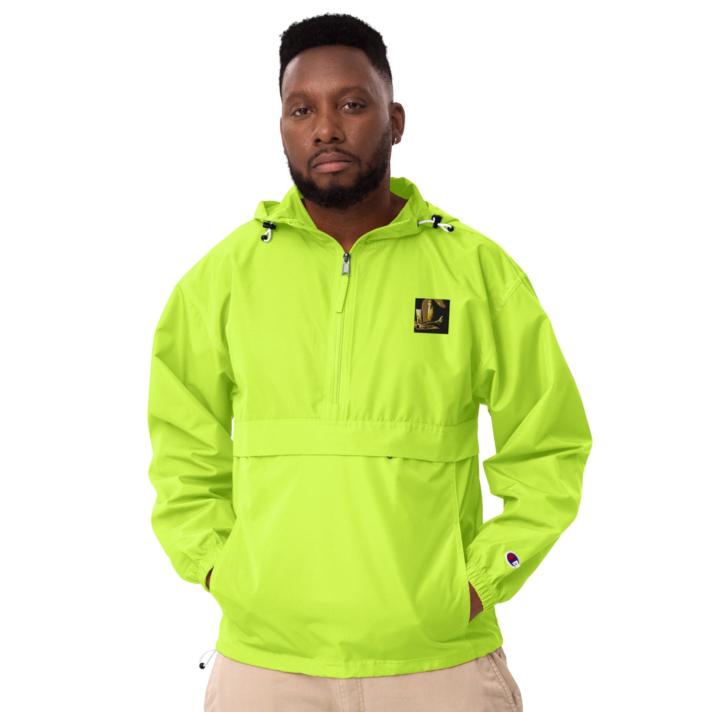 Embroidered Champion Packable Jacket - The God Ball Originals by Chris Rabalais (2024)