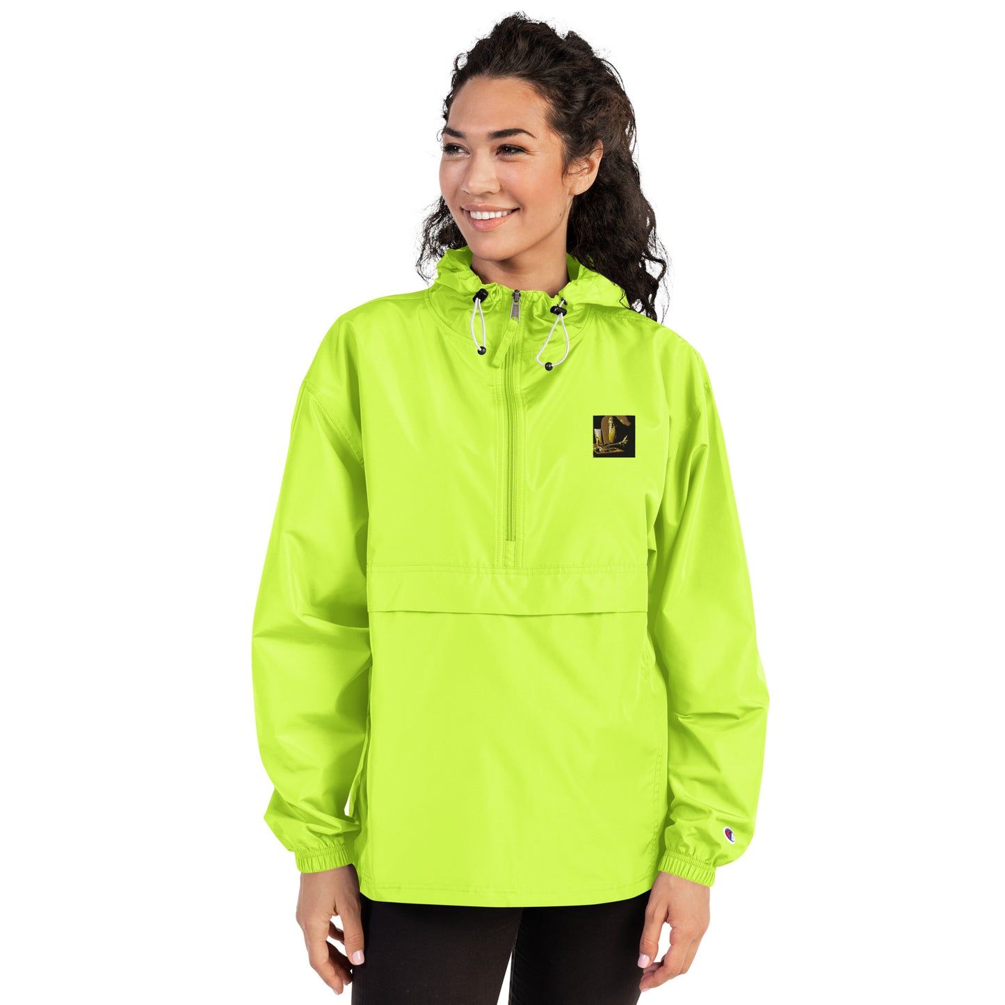 Embroidered Champion Packable Jacket - The God Ball Originals by Chris Rabalais (2024)