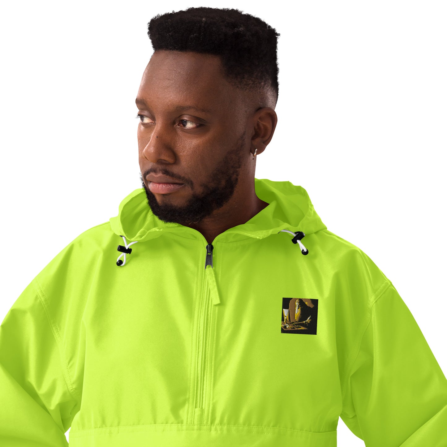 Embroidered Champion Packable Jacket - The God Ball Originals by Chris Rabalais (2024)