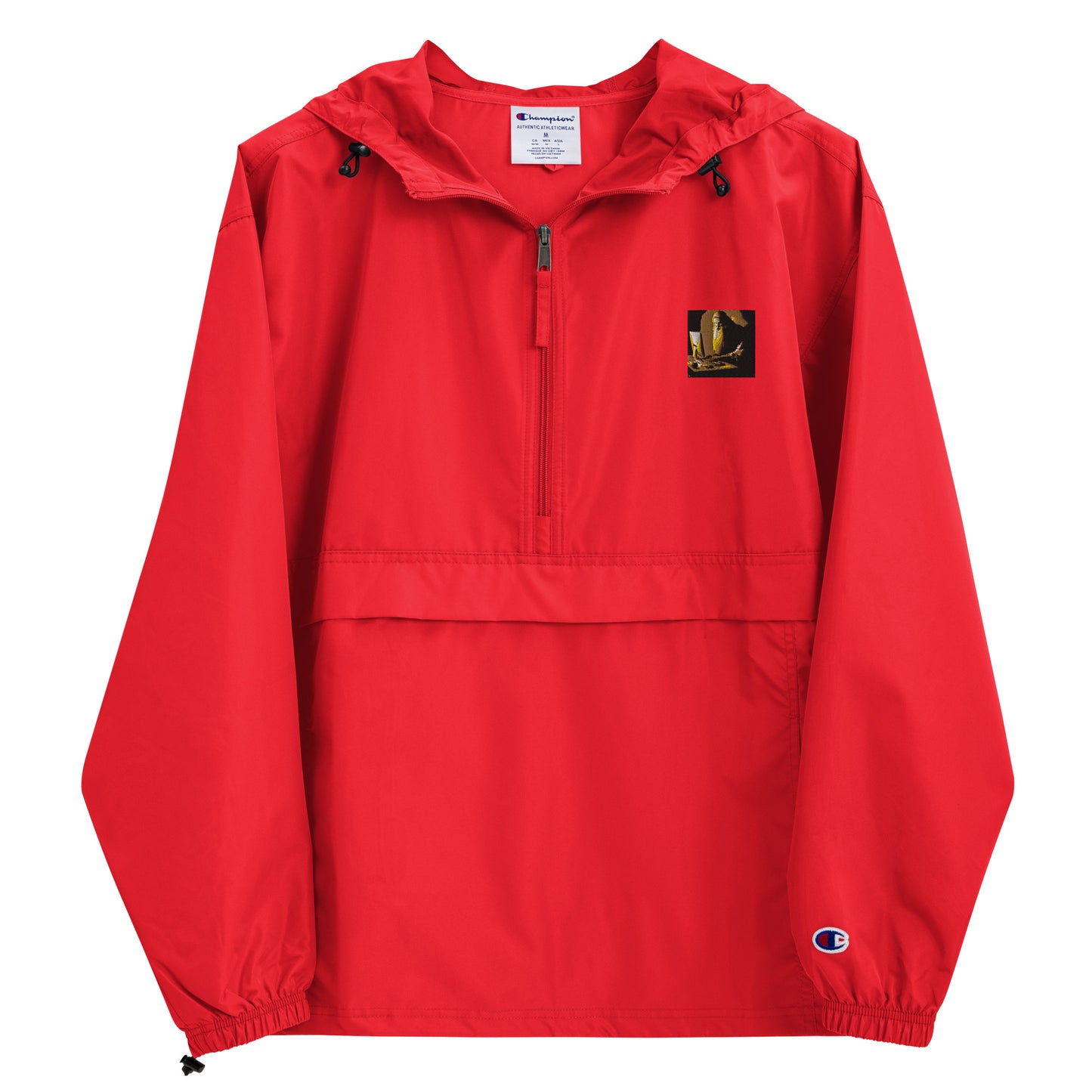 Embroidered Champion Packable Jacket - The God Ball Originals by Chris Rabalais (2024)