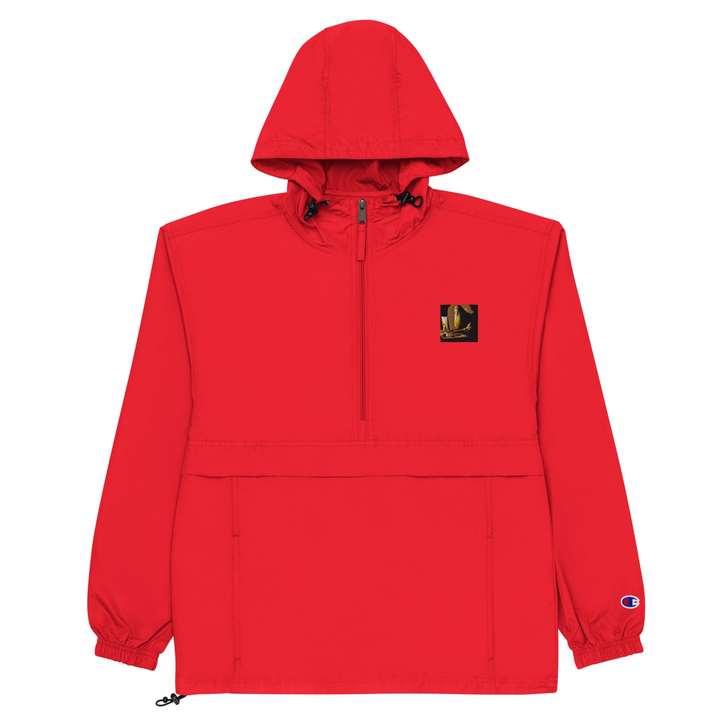 Embroidered Champion Packable Jacket - The God Ball Originals by Chris Rabalais (2024)