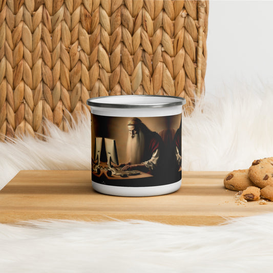 Enamel Mug - The God Ball Originals by Chris Rabalais (2024)