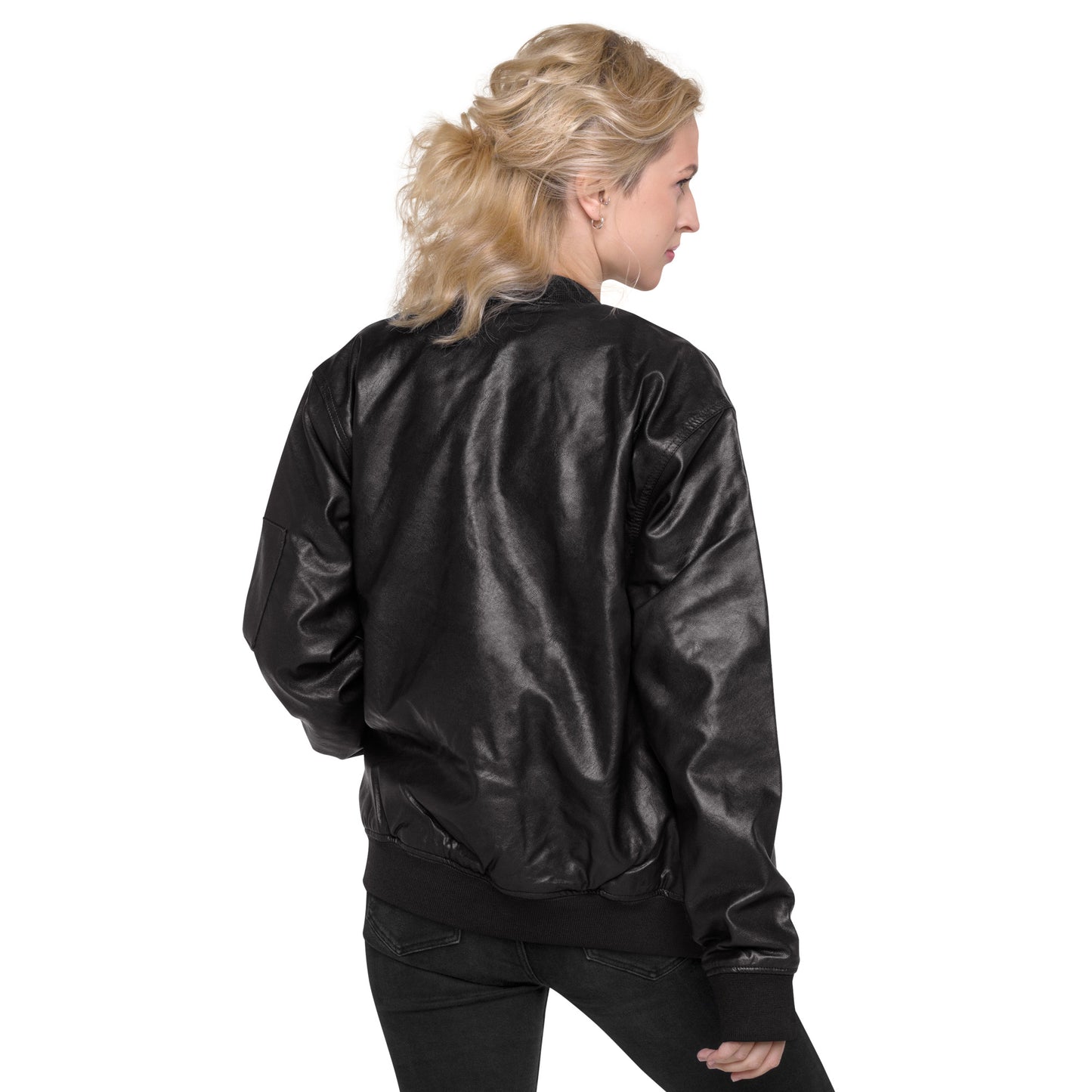 Leather Bomber Jacket - The God Ball Originals by Chris Rabalais (2024)