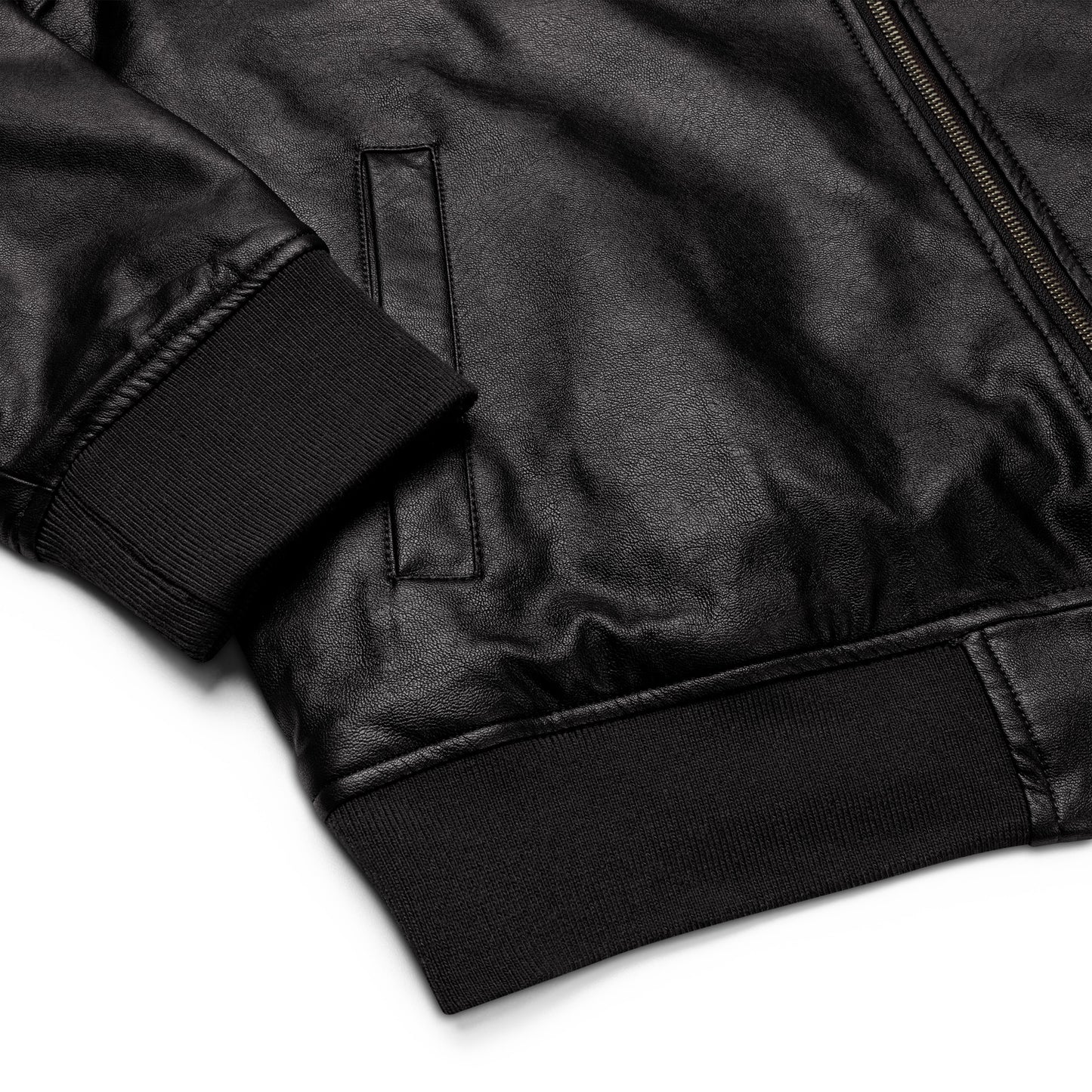 Leather Bomber Jacket - The God Ball Originals by Chris Rabalais (2024)
