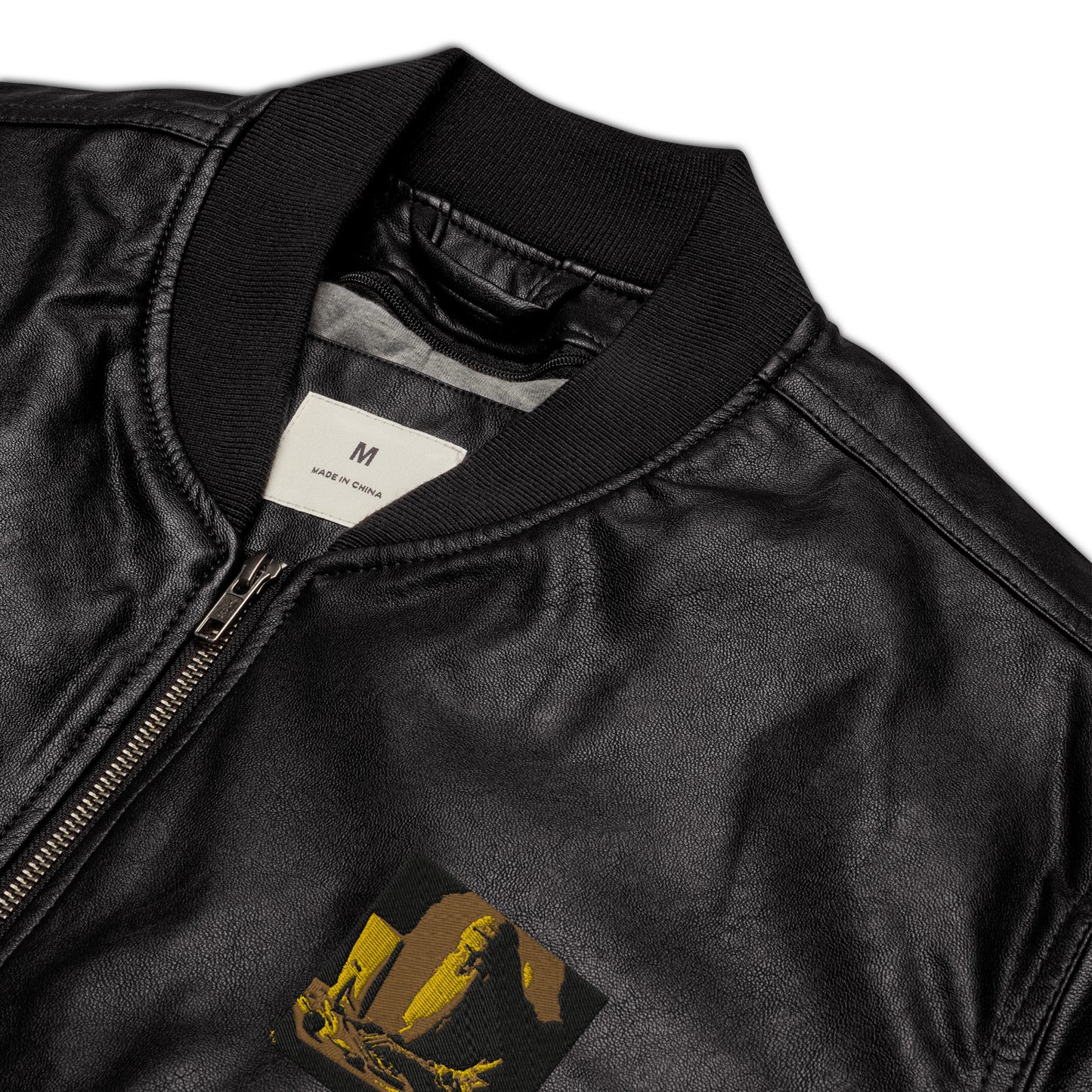 Leather Bomber Jacket - The God Ball Originals by Chris Rabalais (2024)