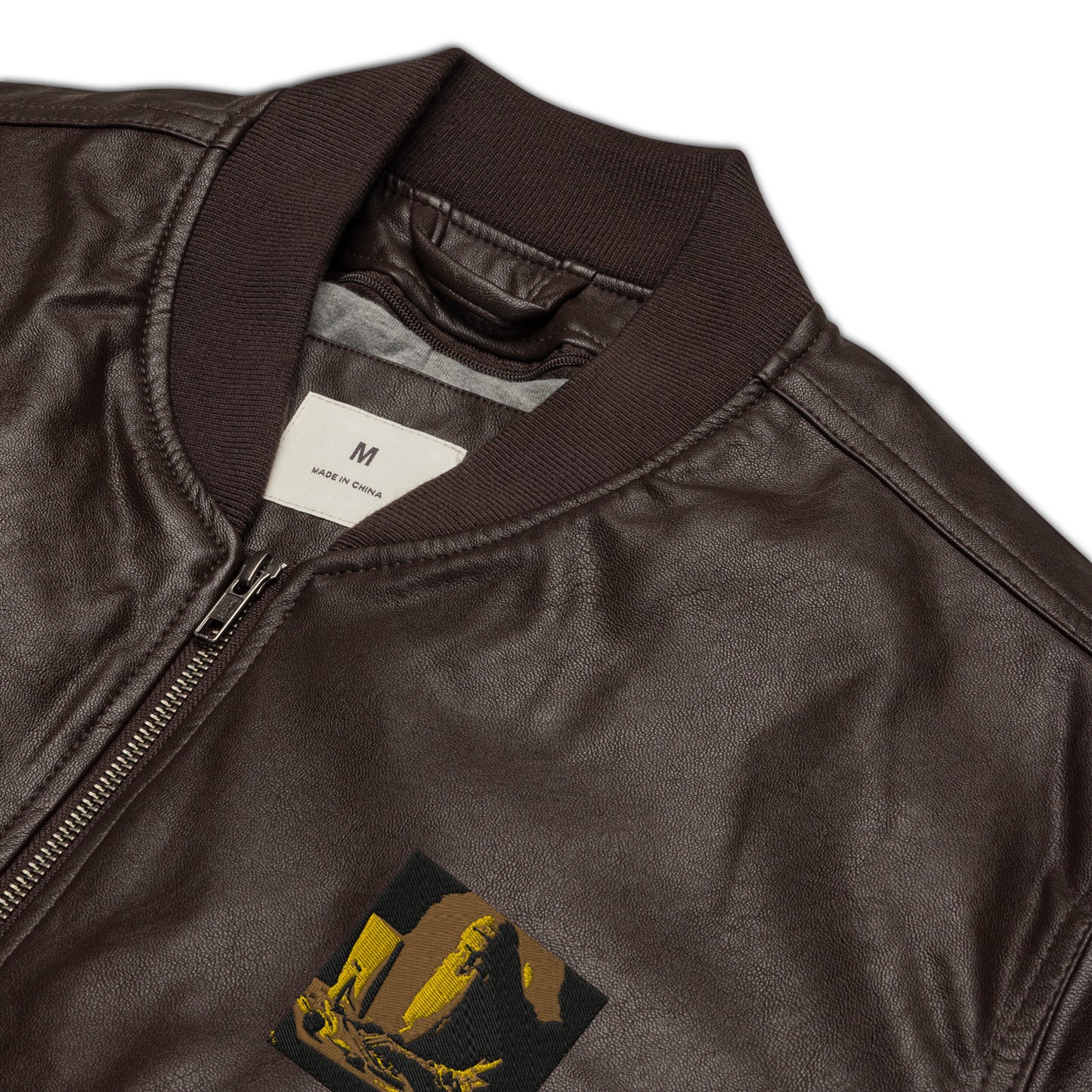 Leather Bomber Jacket - The God Ball Originals by Chris Rabalais (2024)