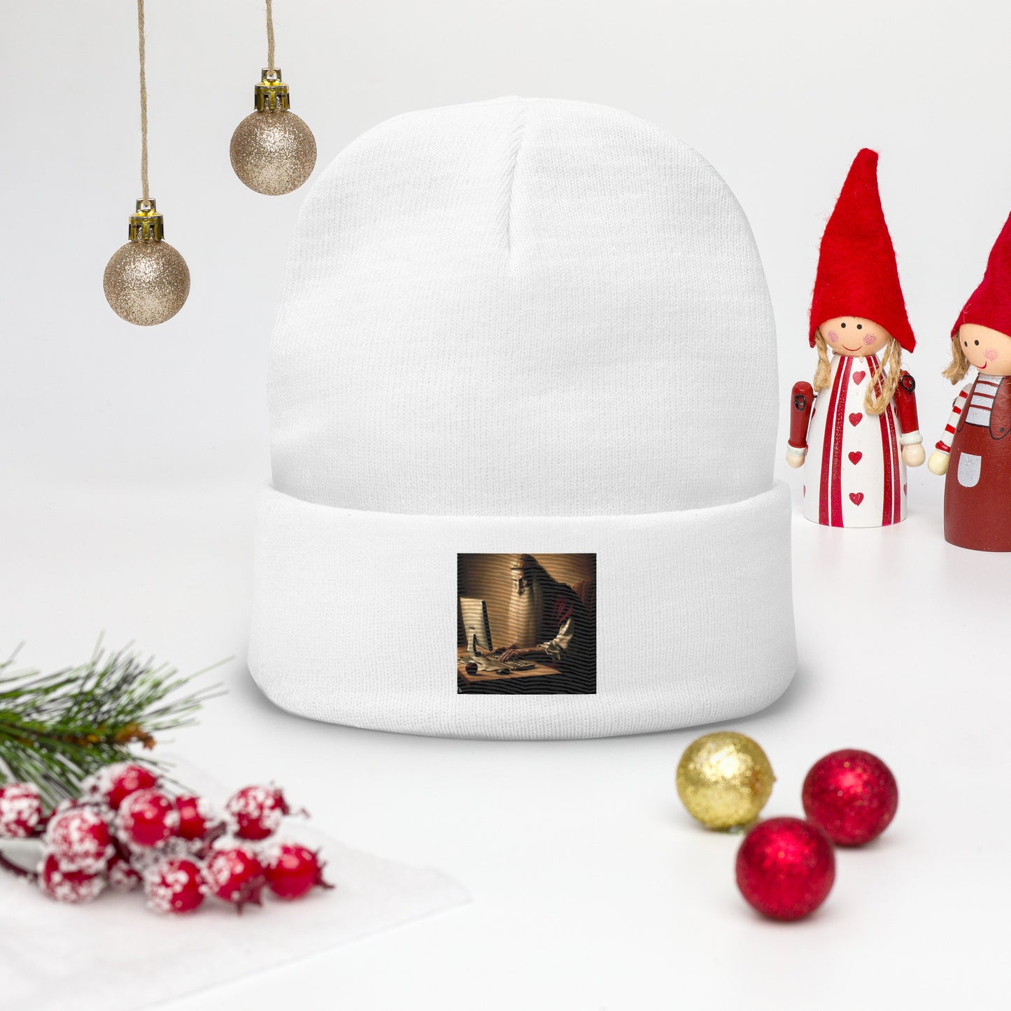 Embroidered Beanie - The God Ball Originals by Chris Rabalais (2024)