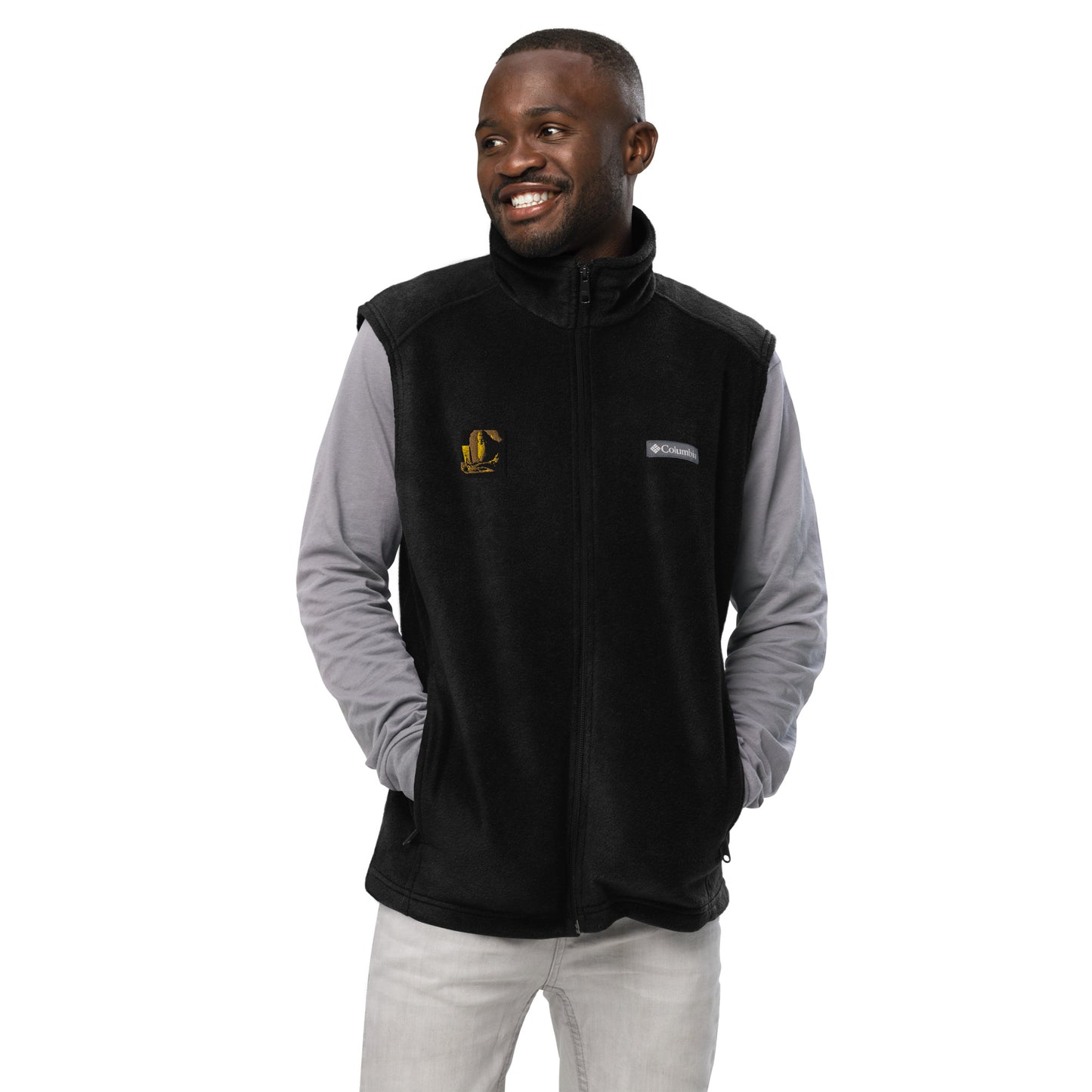 Men’s Columbia Fleece Vest - The God Ball Originals by Chris Rabalais (2024)