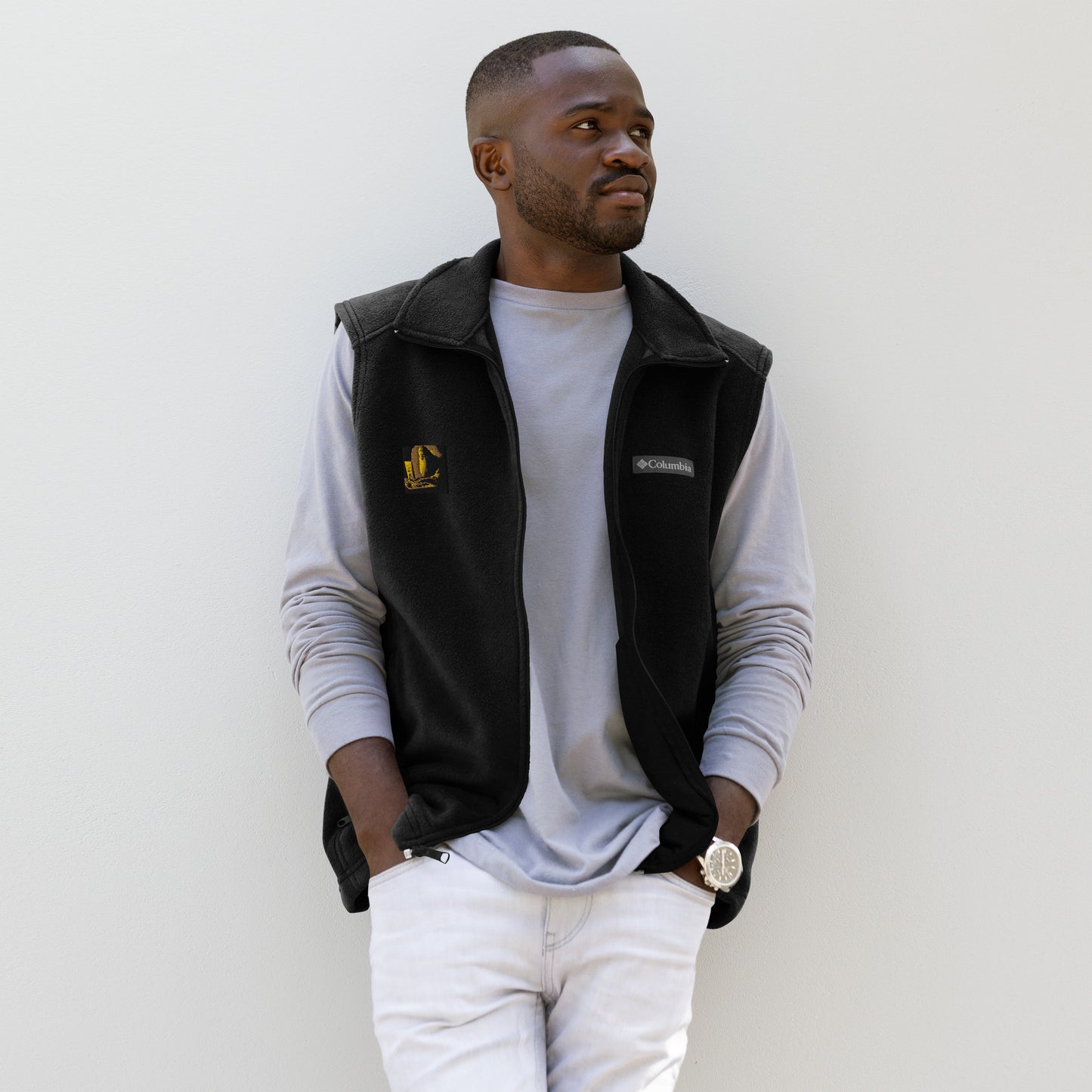 Men’s Columbia Fleece Vest - The God Ball Originals by Chris Rabalais (2024)