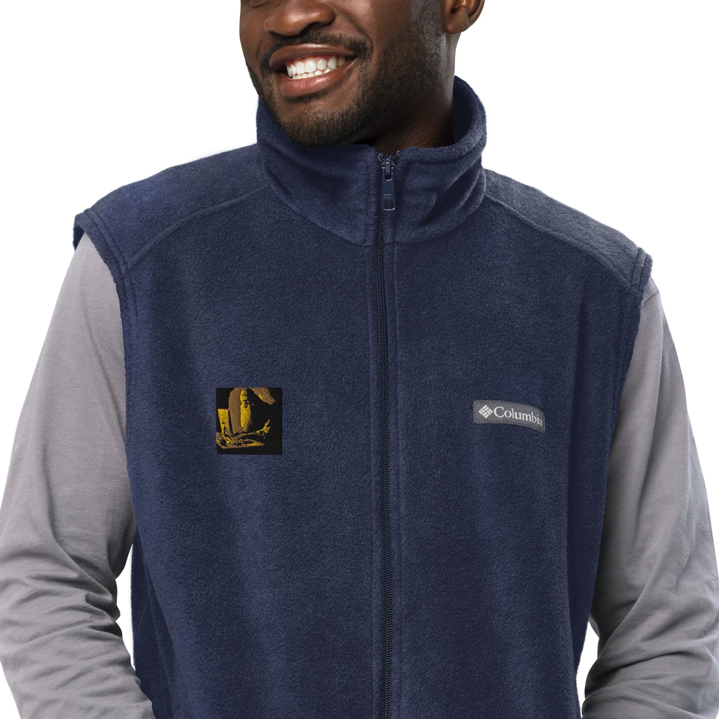 Men’s Columbia Fleece Vest - The God Ball Originals by Chris Rabalais (2024)