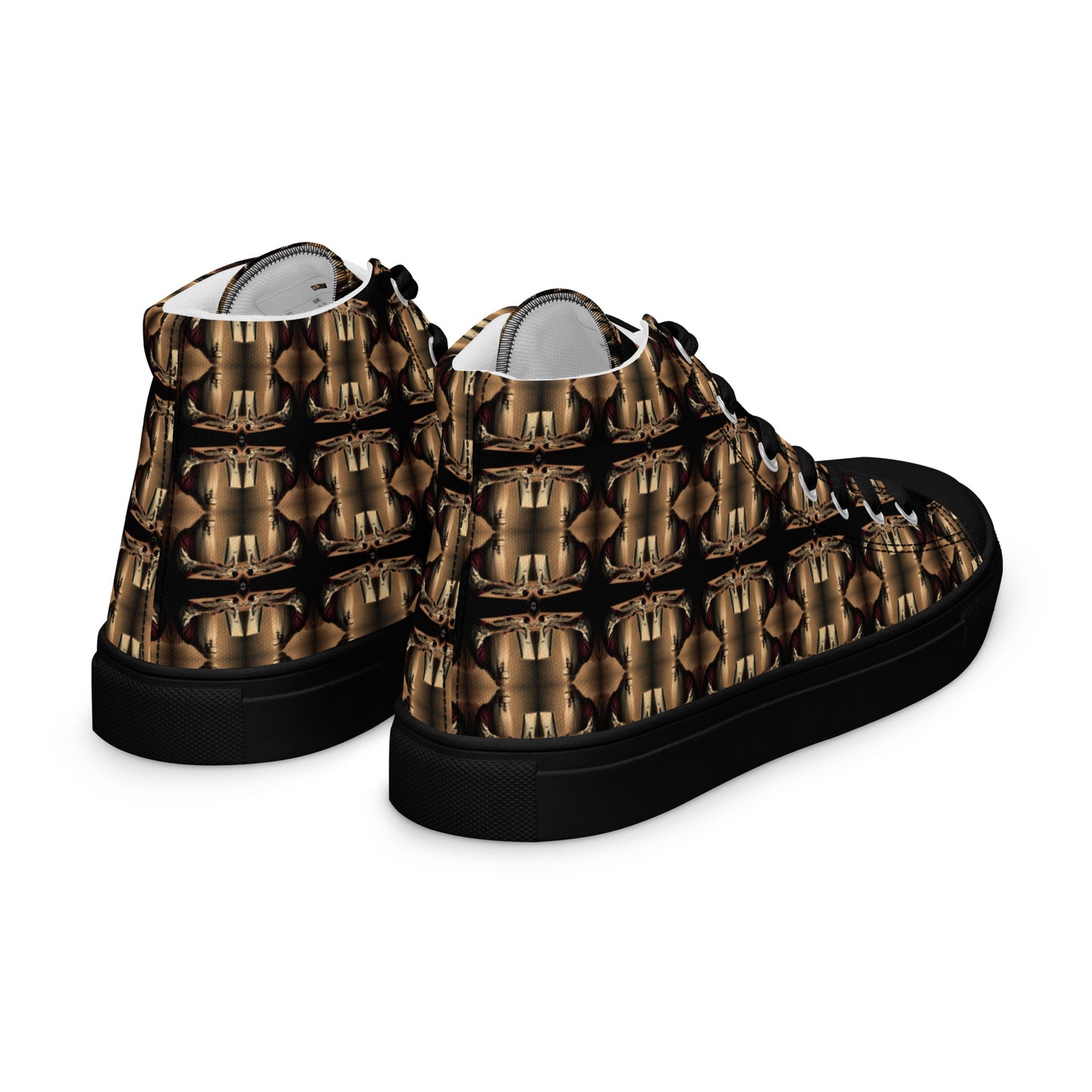 Men’s Premium High Top Canvas Shoes (Full Print) - The God Ball Originals by Chris Rabalais (2024)