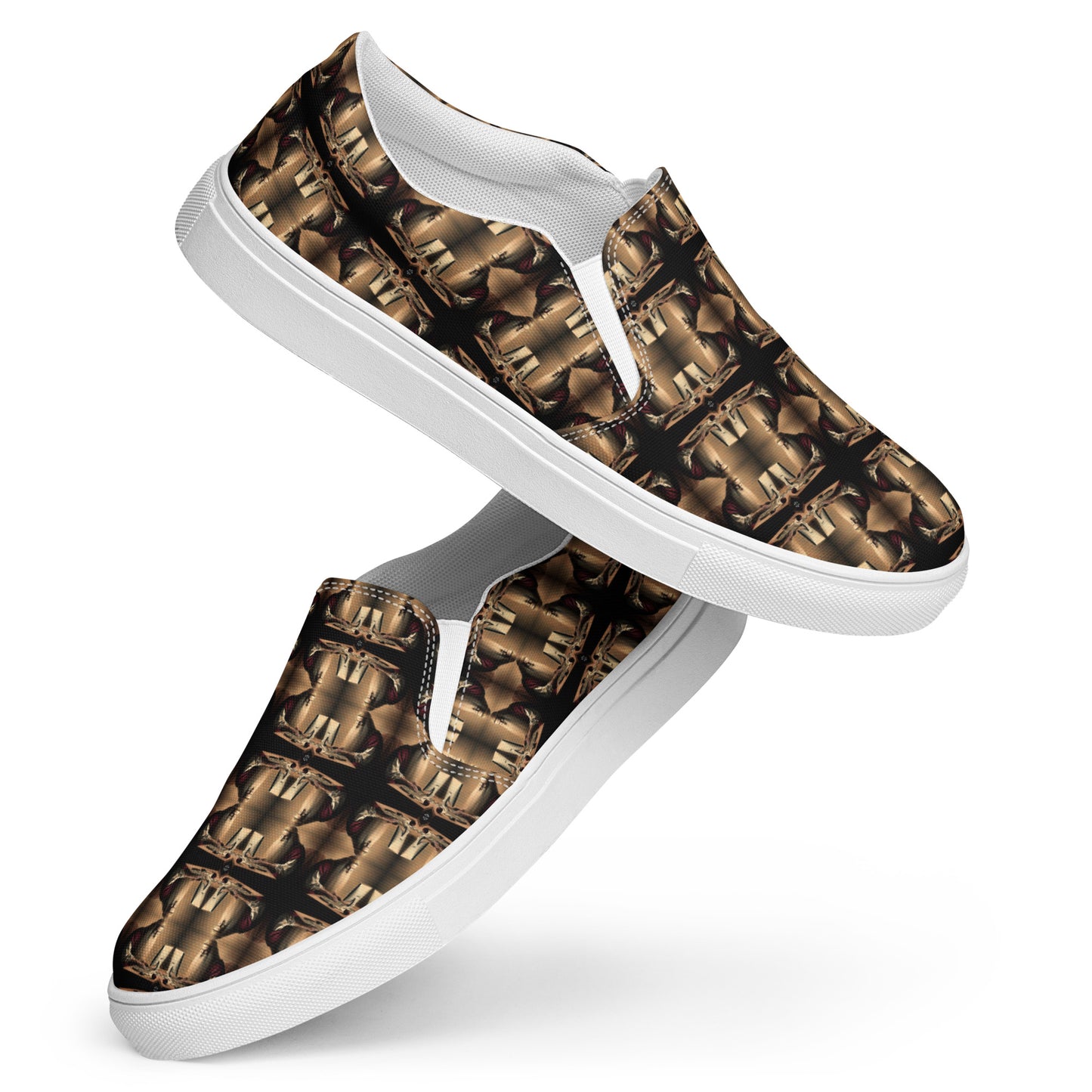 Men’s Slip-on Canvas Premiums (Full Print) - The God Ball Originals by Chris Rabalais (2024)
