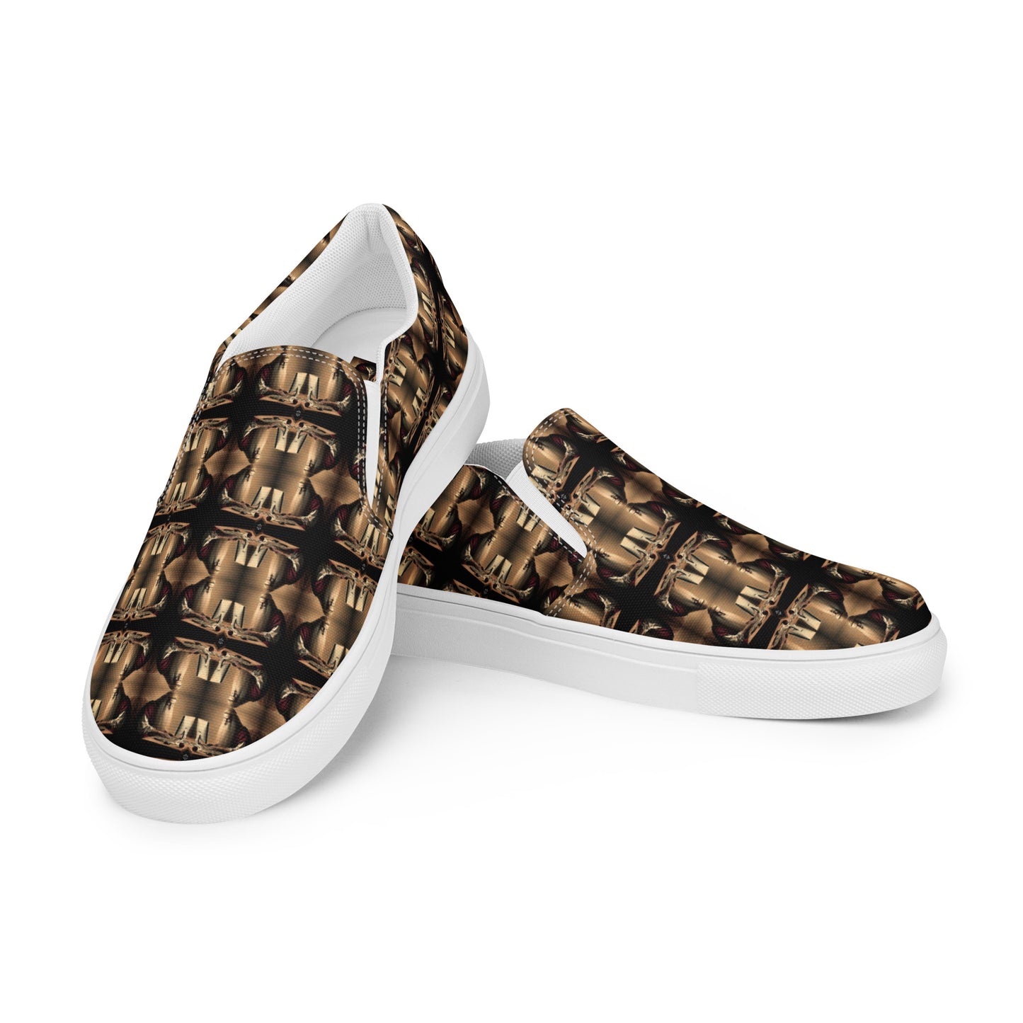 Men’s Slip-on Canvas Premiums (Full Print) - The God Ball Originals by Chris Rabalais (2024)
