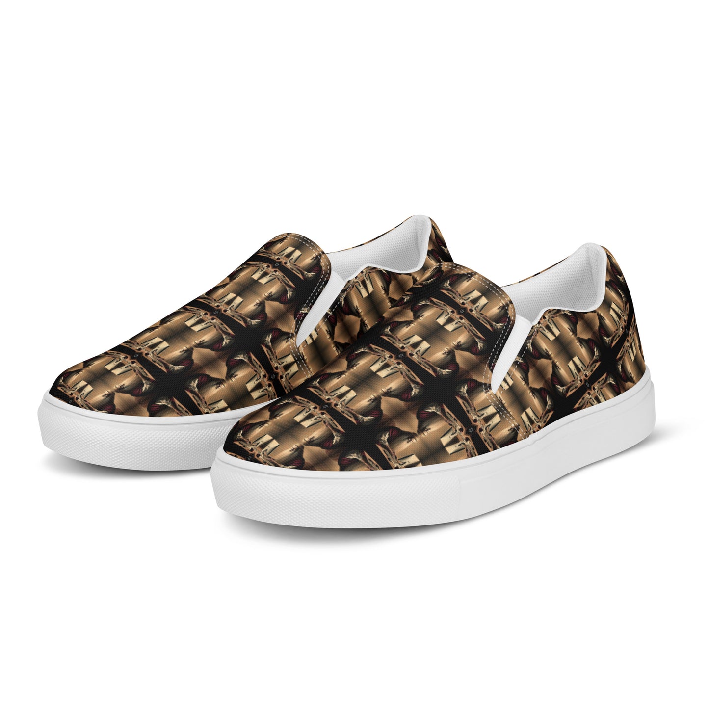 Men’s Slip-on Canvas Premiums (Full Print) - The God Ball Originals by Chris Rabalais (2024)