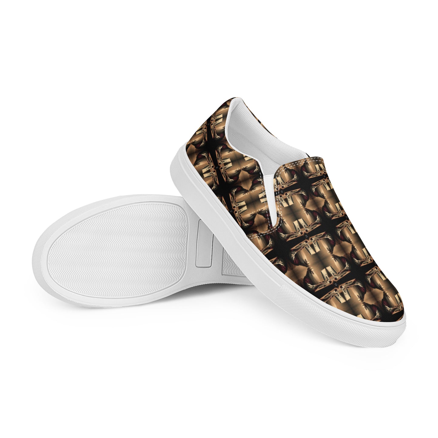 Men’s Slip-on Canvas Premiums (Full Print) - The God Ball Originals by Chris Rabalais (2024)