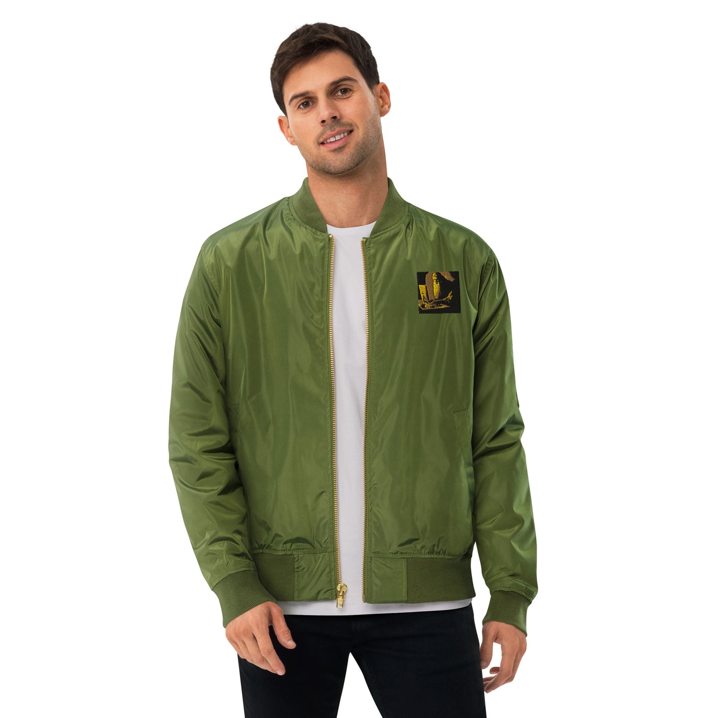 Premium Recycled Bomber Jacket - The God Ball Originals by Chris Rabalais (2024)