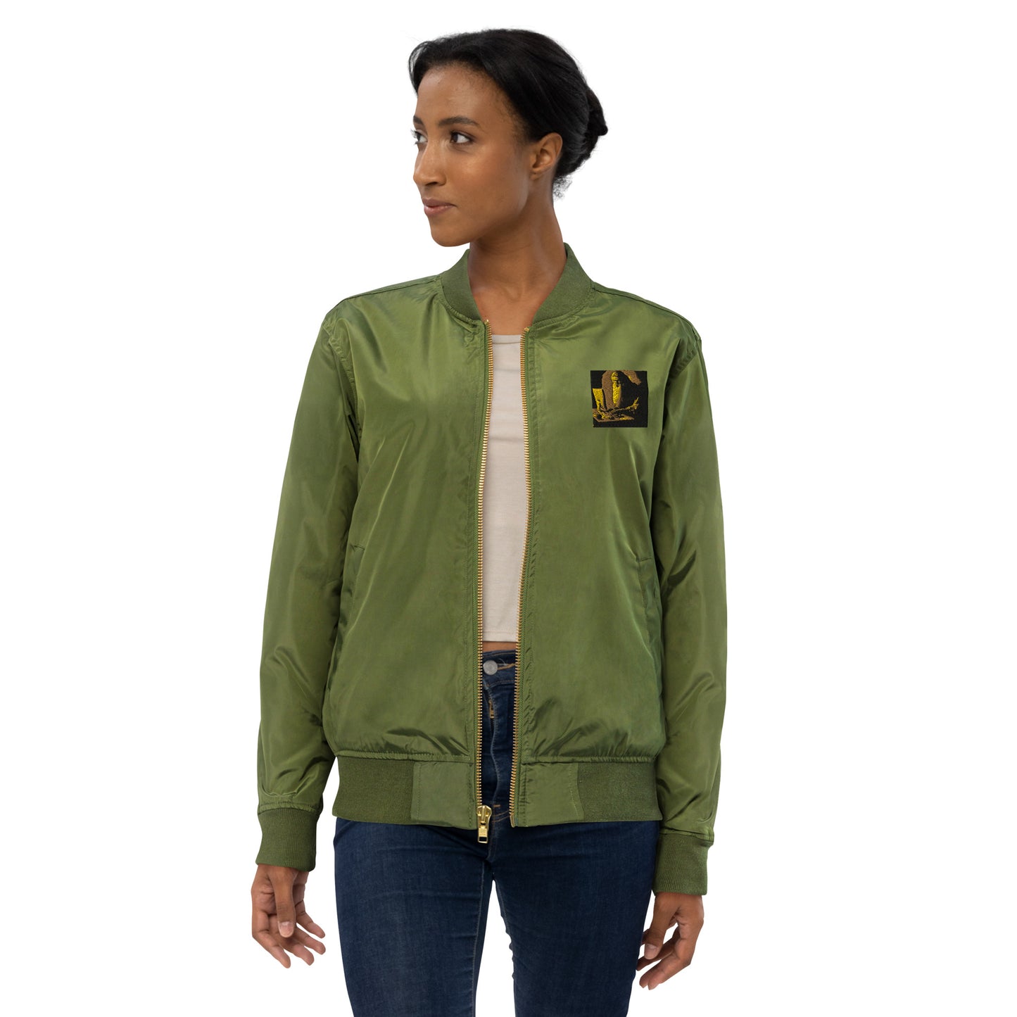 Premium Recycled Bomber Jacket - The God Ball Originals by Chris Rabalais (2024)