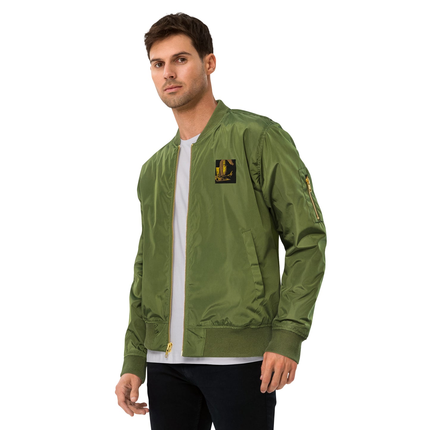 Premium Recycled Bomber Jacket - The God Ball Originals by Chris Rabalais (2024)