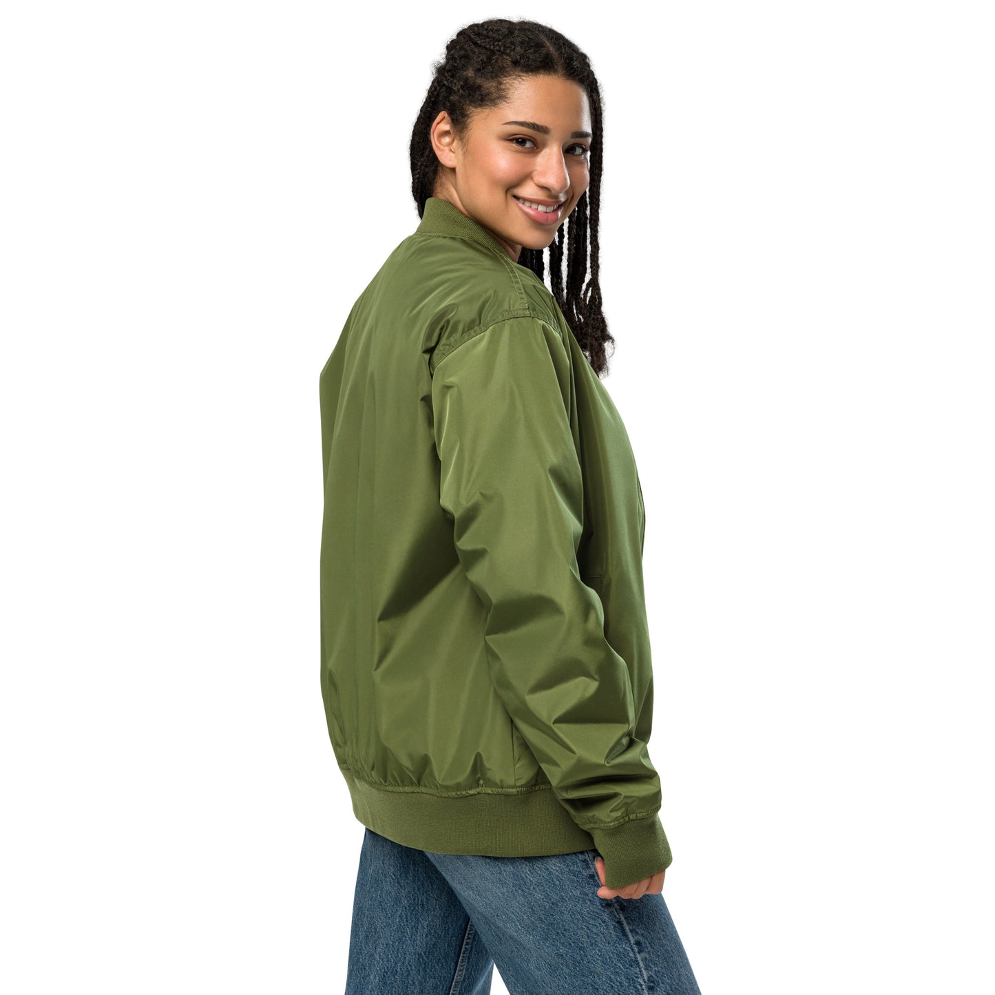 Premium Recycled Bomber Jacket - The God Ball Originals by Chris Rabalais (2024)