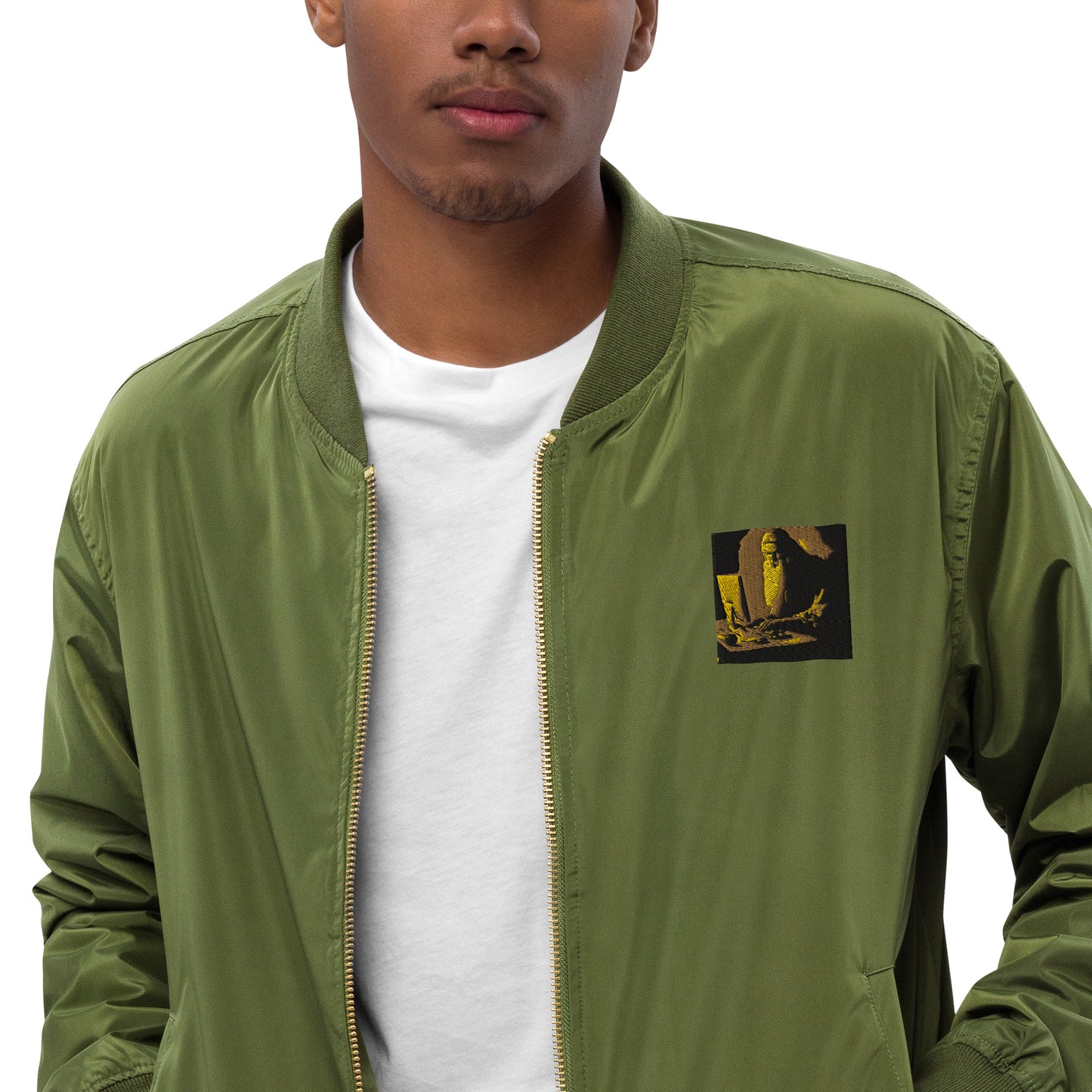 Premium Recycled Bomber Jacket - The God Ball Originals by Chris Rabalais (2024)