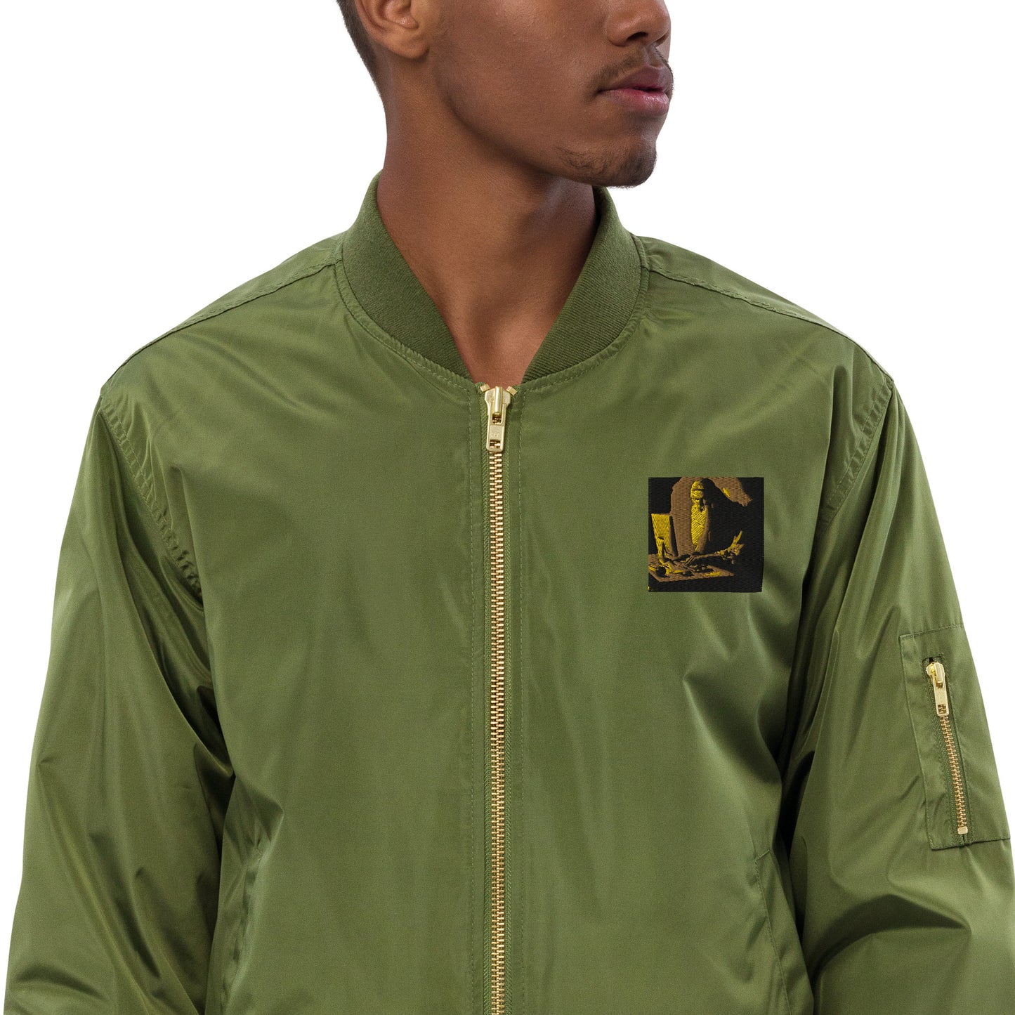 Premium Recycled Bomber Jacket - The God Ball Originals by Chris Rabalais (2024)