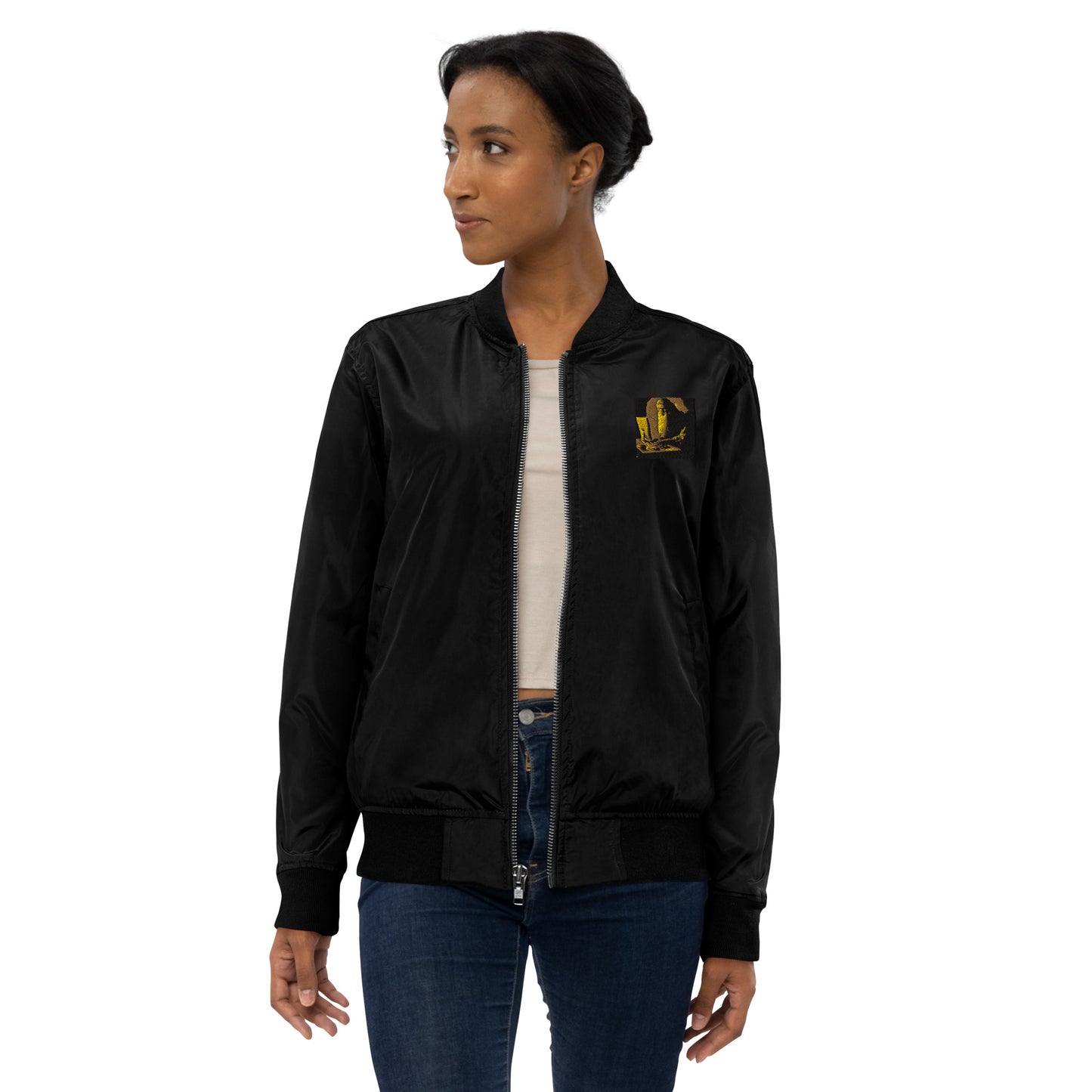 Premium Recycled Bomber Jacket - The God Ball Originals by Chris Rabalais (2024)