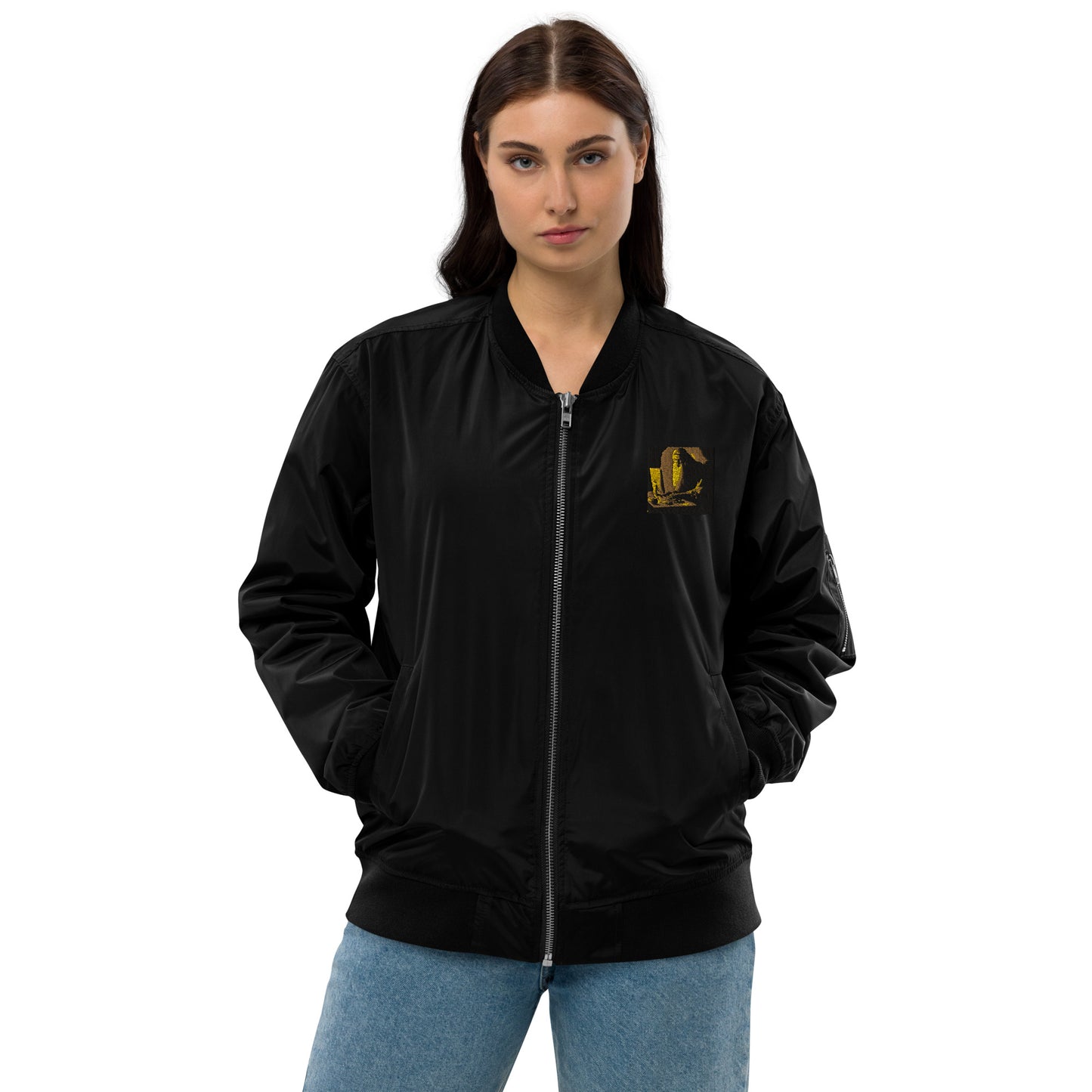 Premium Recycled Bomber Jacket - The God Ball Originals by Chris Rabalais (2024)