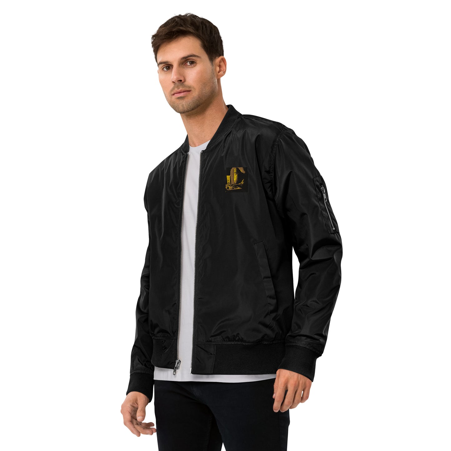 Premium Recycled Bomber Jacket - The God Ball Originals by Chris Rabalais (2024)