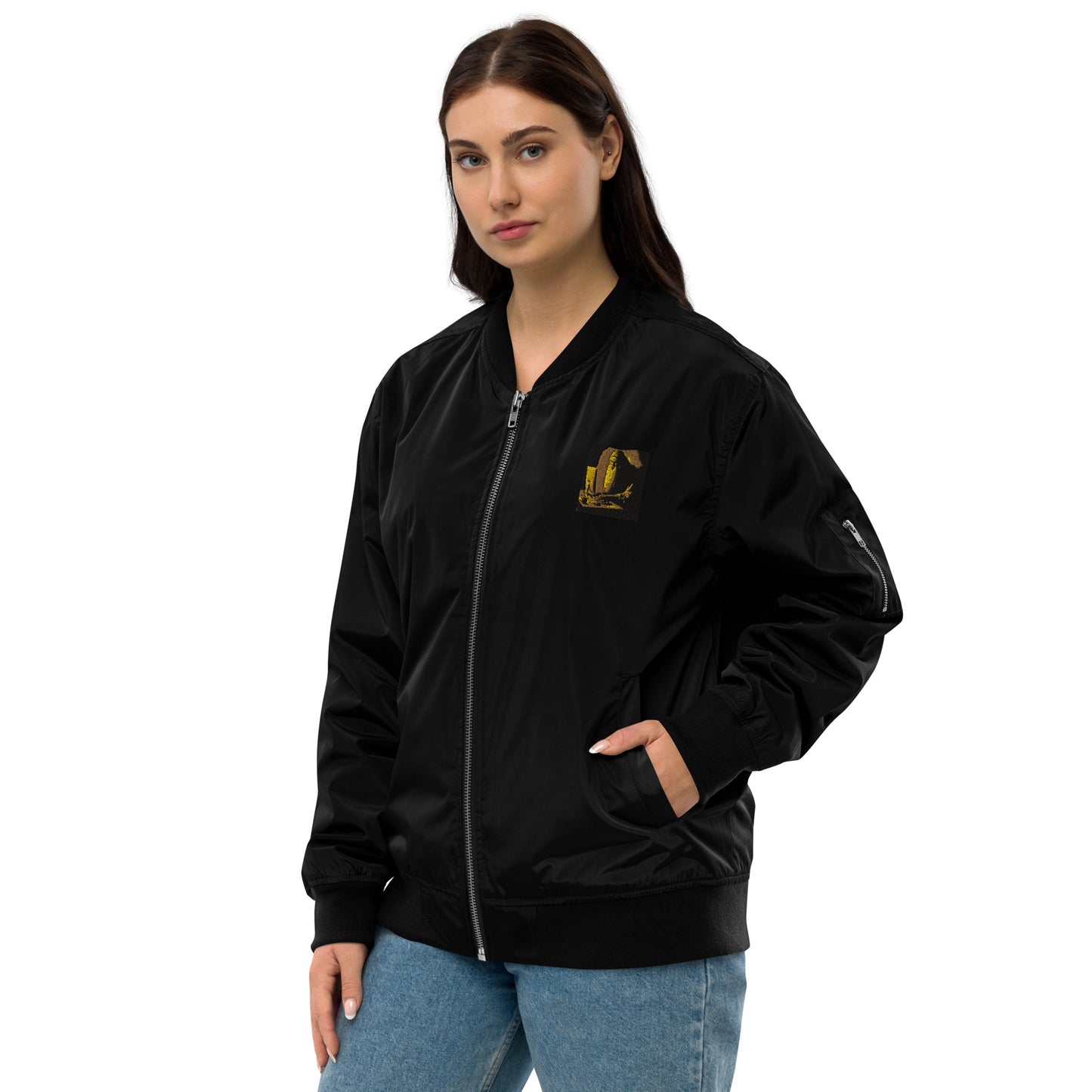 Premium Recycled Bomber Jacket - The God Ball Originals by Chris Rabalais (2024)