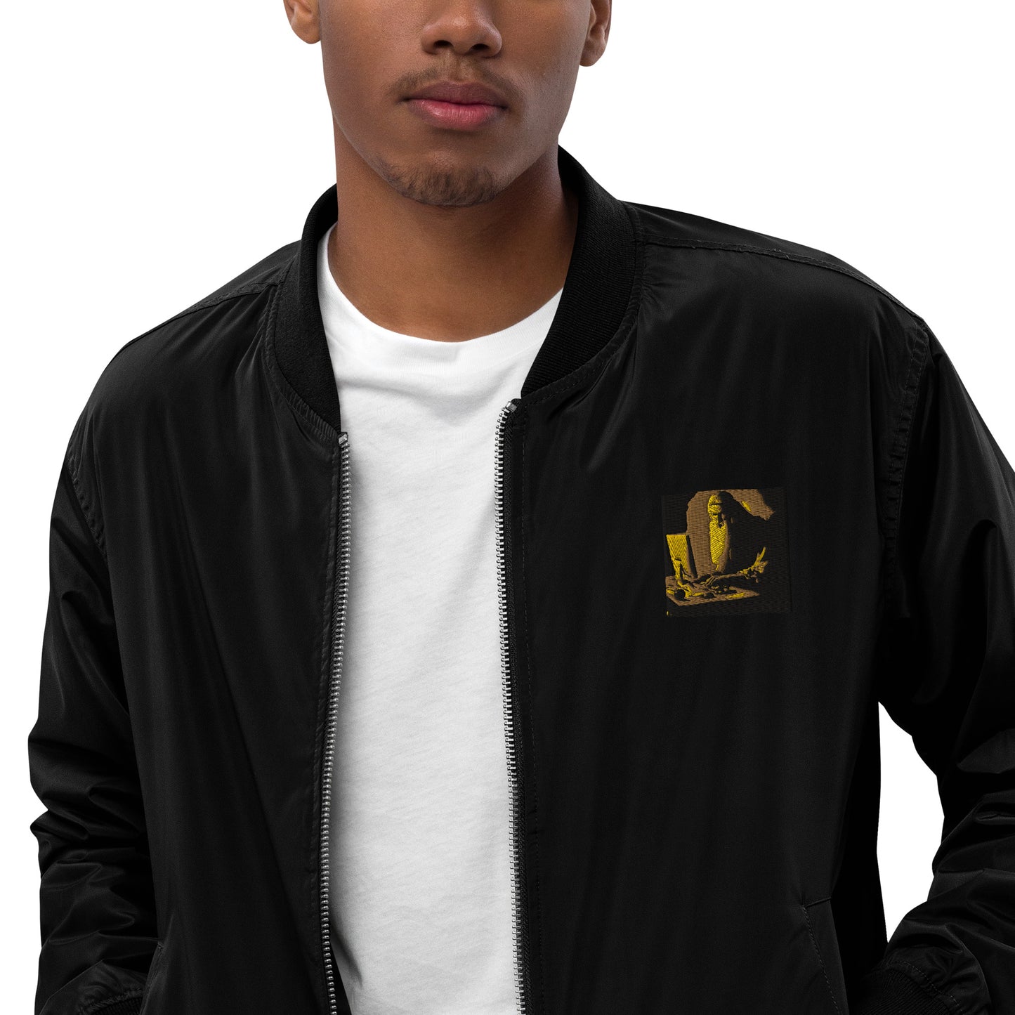 Premium Recycled Bomber Jacket - The God Ball Originals by Chris Rabalais (2024)