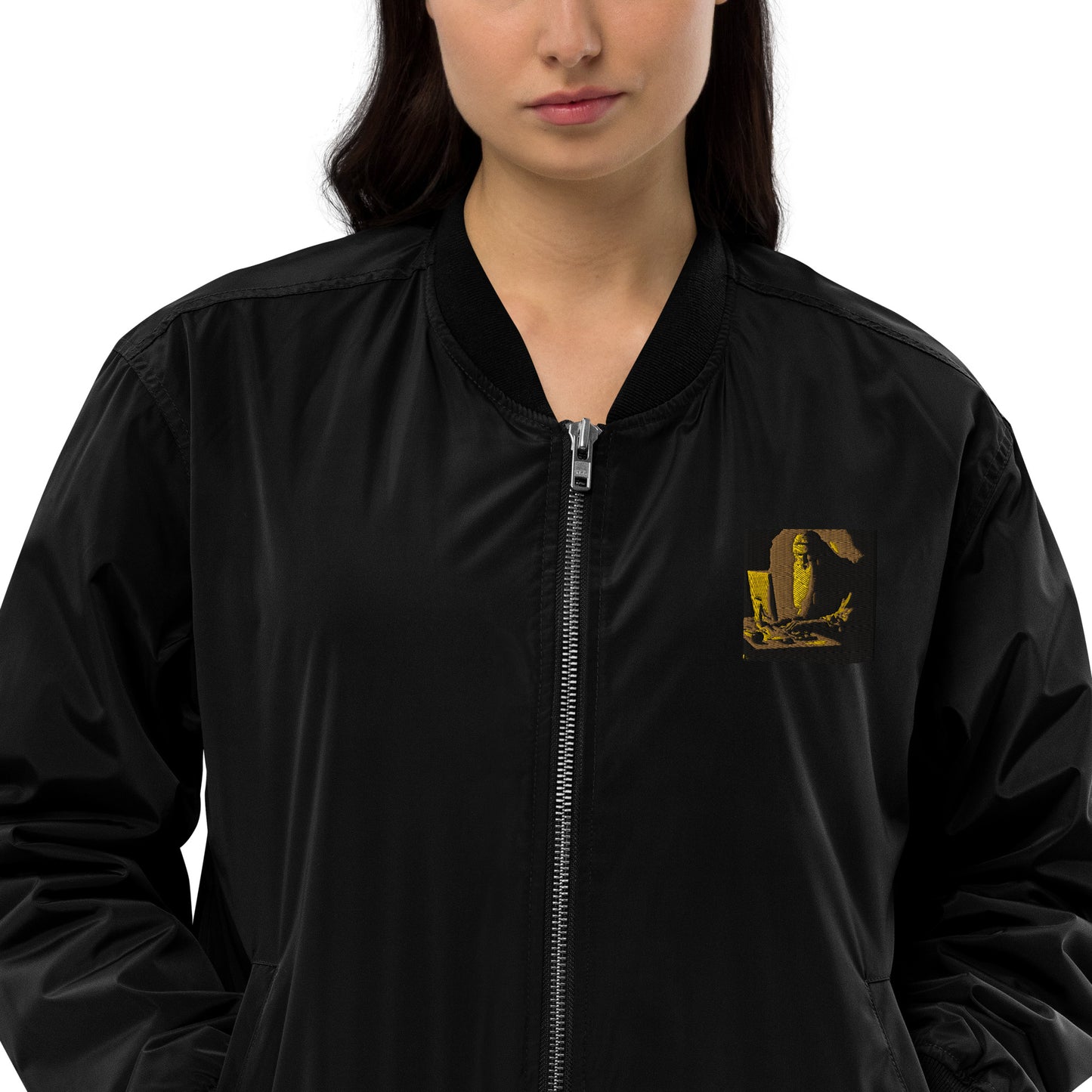 Premium Recycled Bomber Jacket - The God Ball Originals by Chris Rabalais (2024)