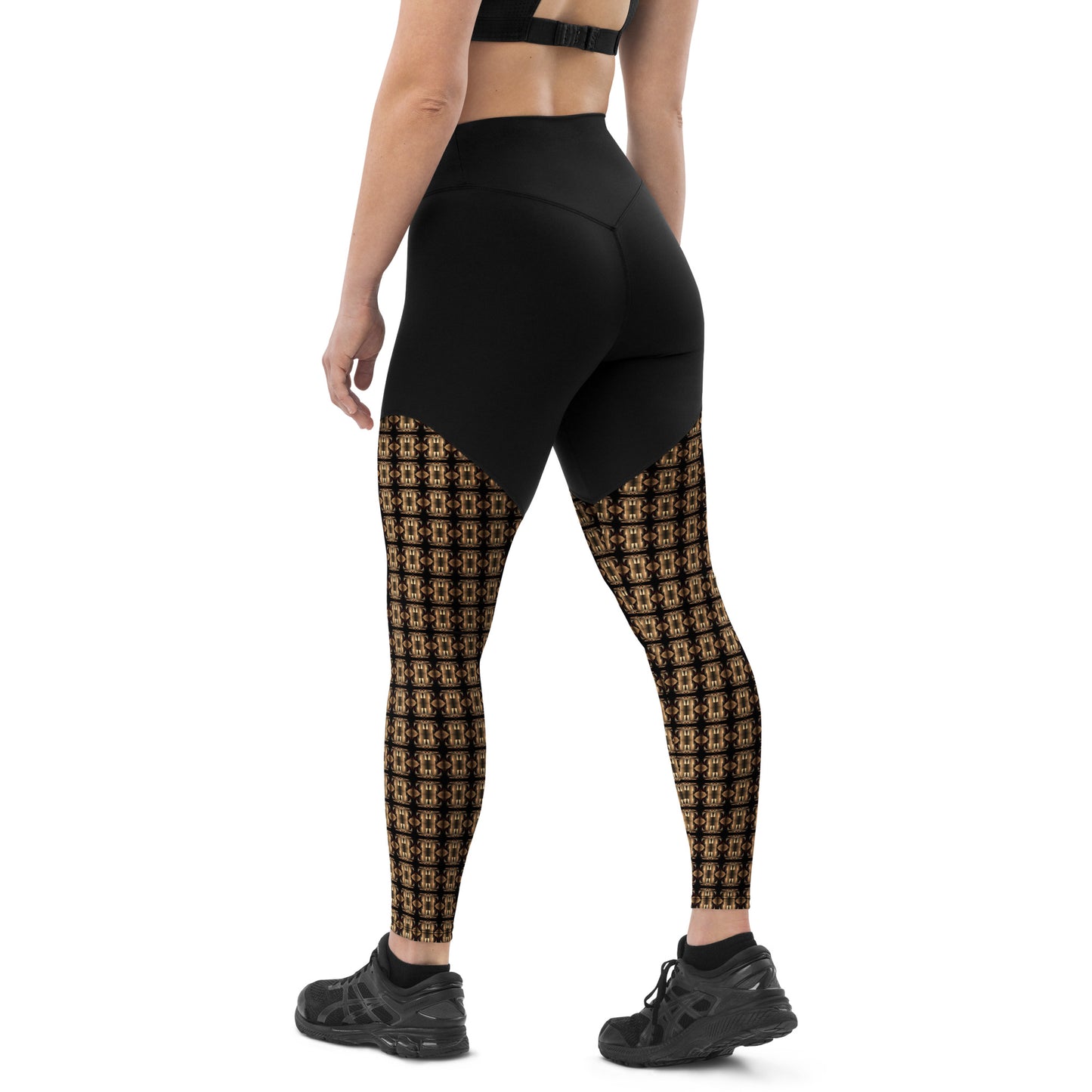 Platinum Ladies Sports Leggings (Full Print) - The God Ball Originals by Chris Rabalais (2024)