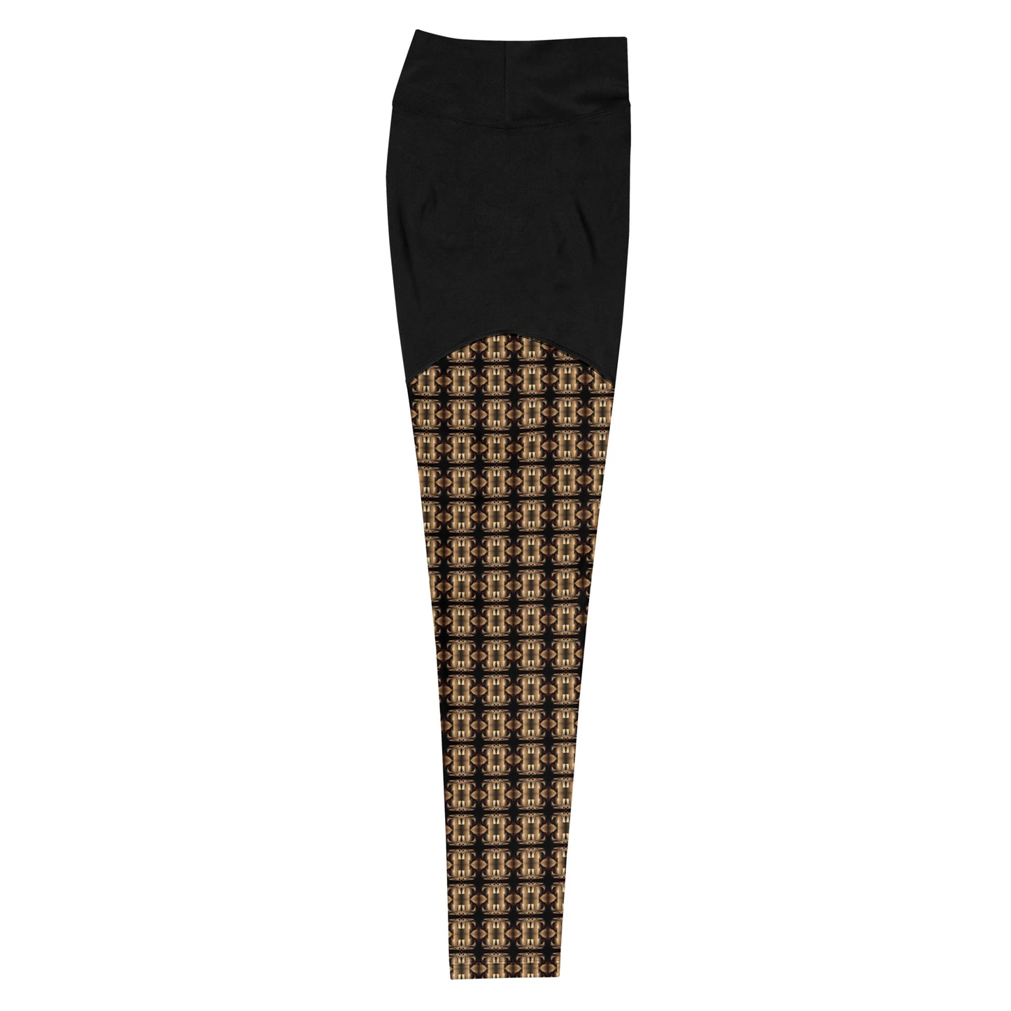 Platinum Ladies Sports Leggings (Full Print) - The God Ball Originals by Chris Rabalais (2024)