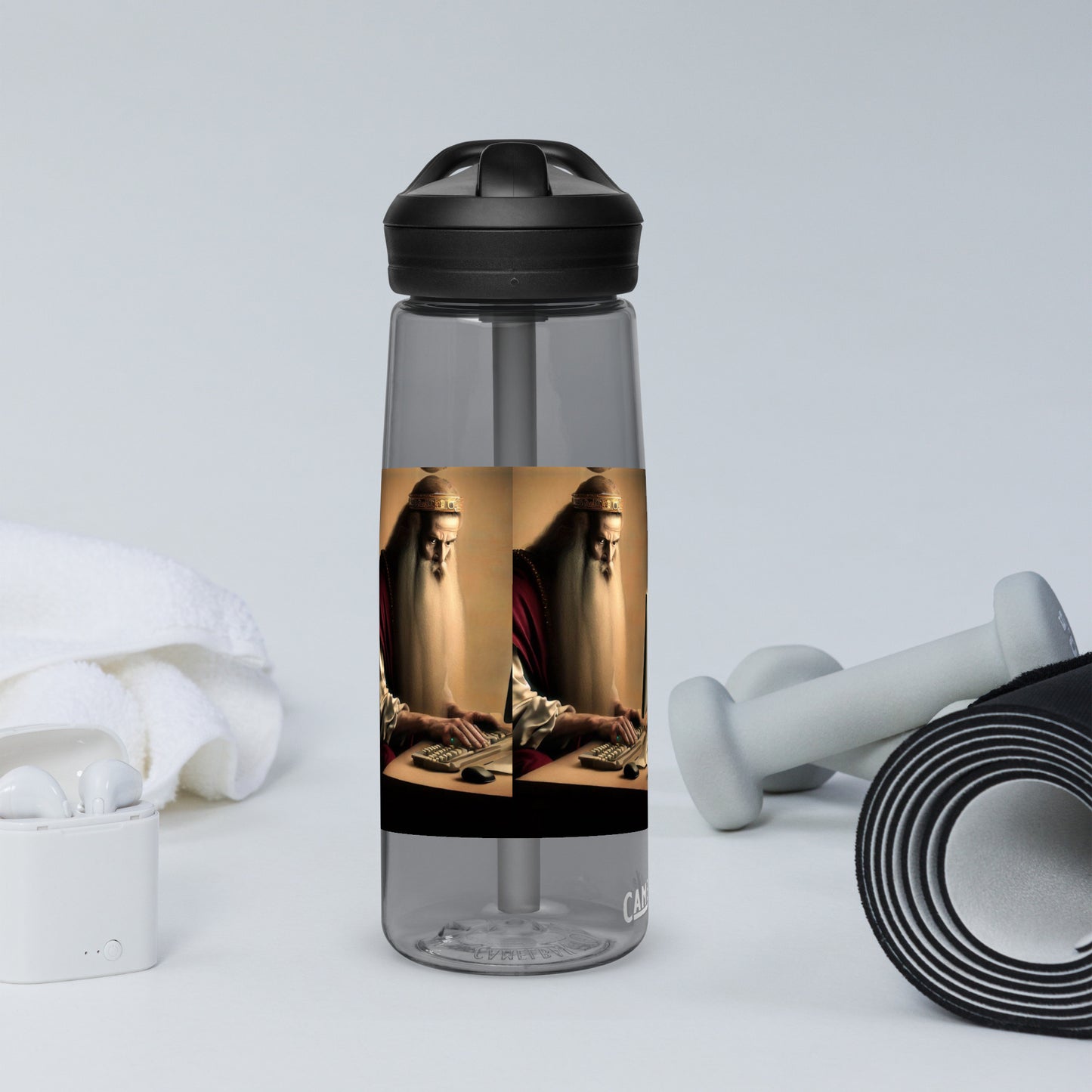 Sports water bottle - The God Ball Originals by Chris Rabalais (2024)