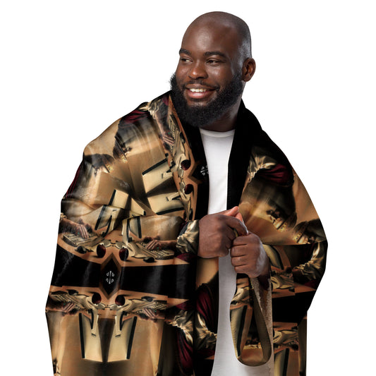 Sherpa Blanket (Full Print) - The God Ball Originals by Chris Rabalais (2024)