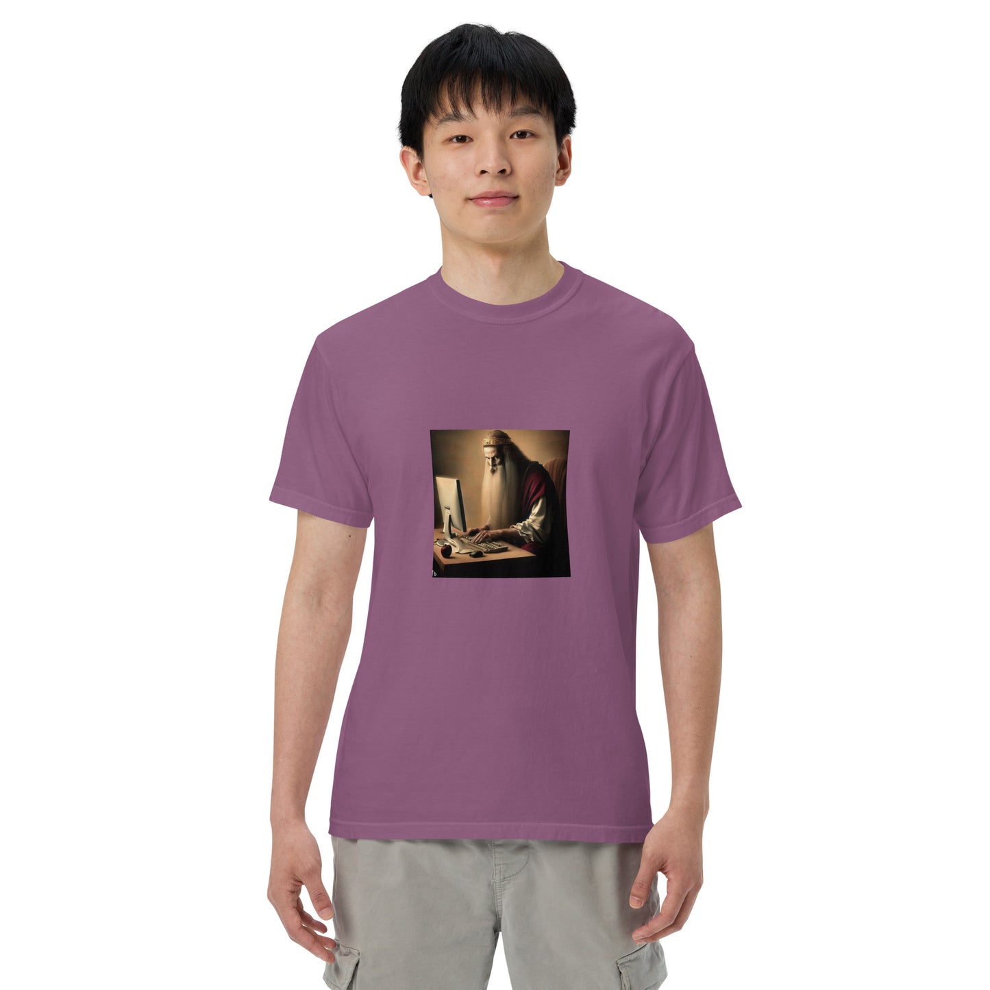 Unisex Garment-Dyed Heavyweight T-Shirt - The God Ball Originals by Chris Rabalais (2024)