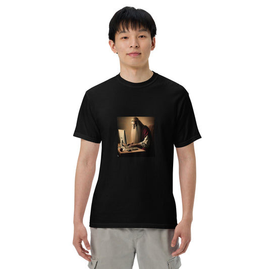 Unisex Garment-Dyed Heavyweight T-Shirt - The God Ball Originals by Chris Rabalais (2024)