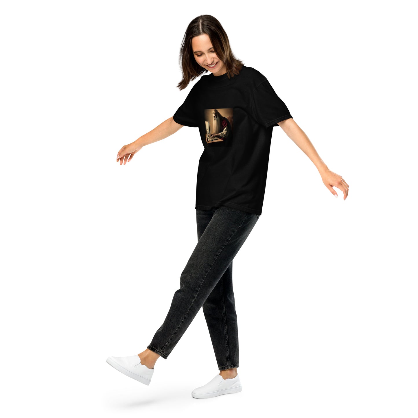 Unisex Garment-Dyed Heavyweight T-Shirt - The God Ball Originals by Chris Rabalais (2024)