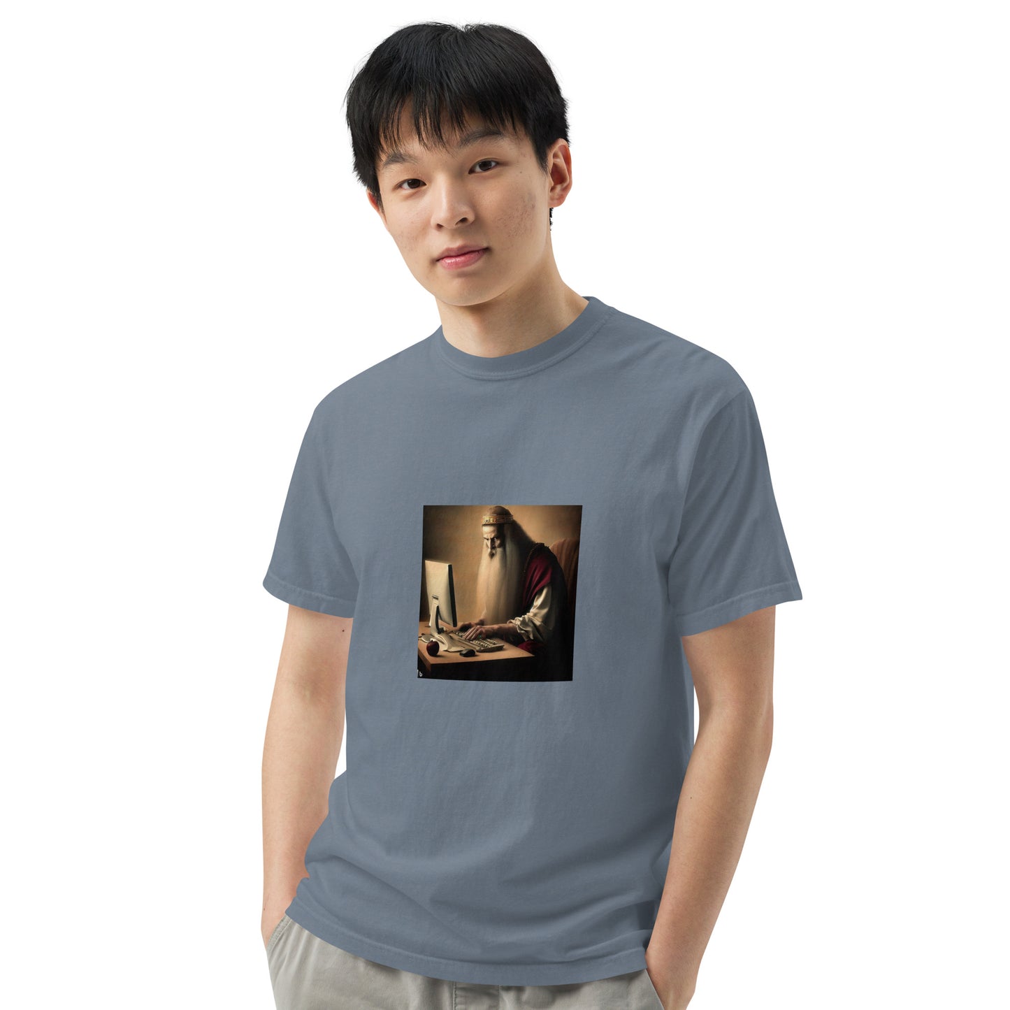 Unisex Garment-Dyed Heavyweight T-Shirt - The God Ball Originals by Chris Rabalais (2024)