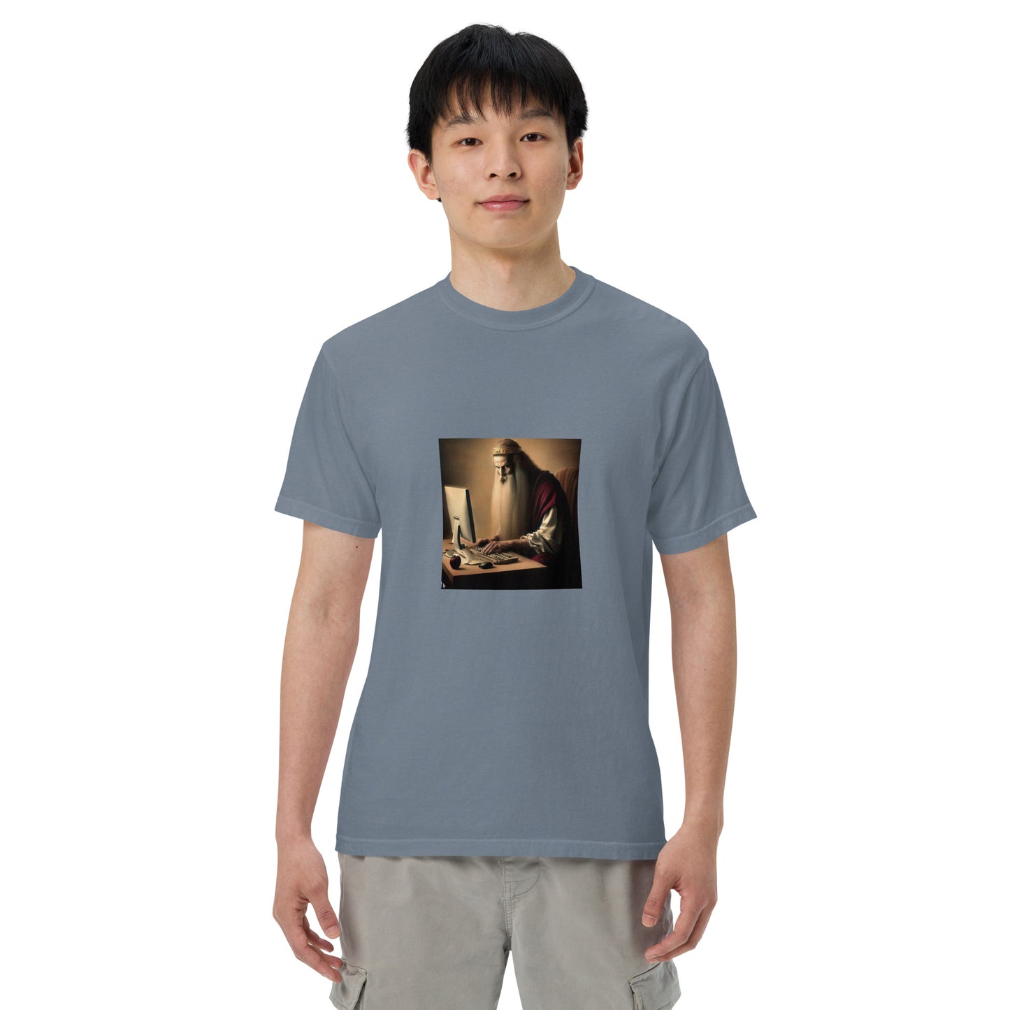 Unisex Garment-Dyed Heavyweight T-Shirt - The God Ball Originals by Chris Rabalais (2024)