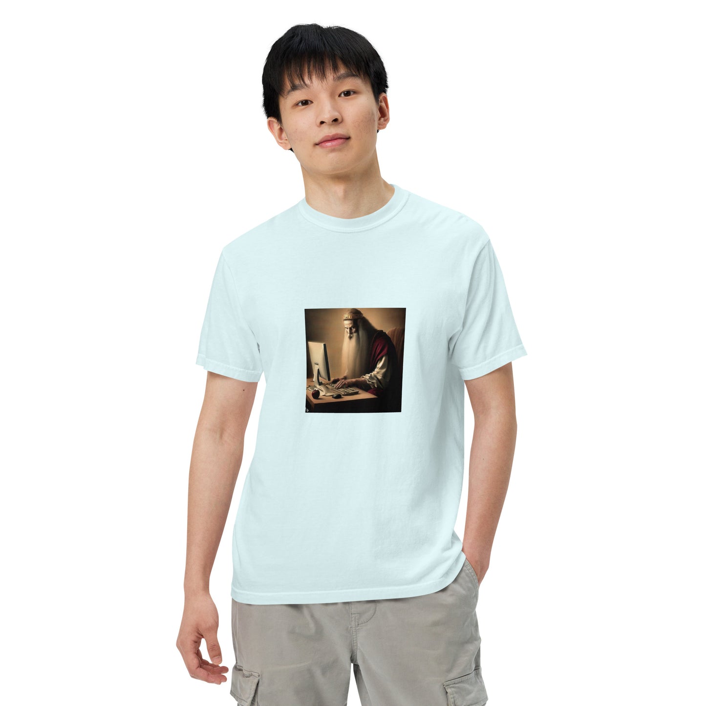 Unisex Garment-Dyed Heavyweight T-Shirt - The God Ball Originals by Chris Rabalais (2024)