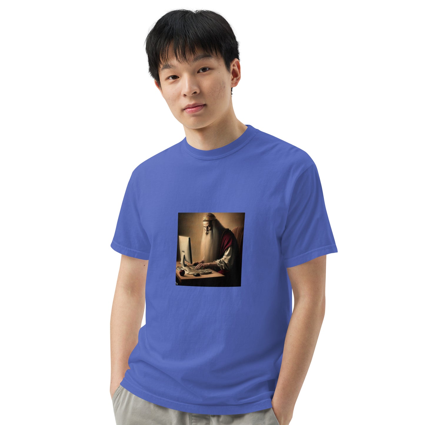 Unisex Garment-Dyed Heavyweight T-Shirt - The God Ball Originals by Chris Rabalais (2024)