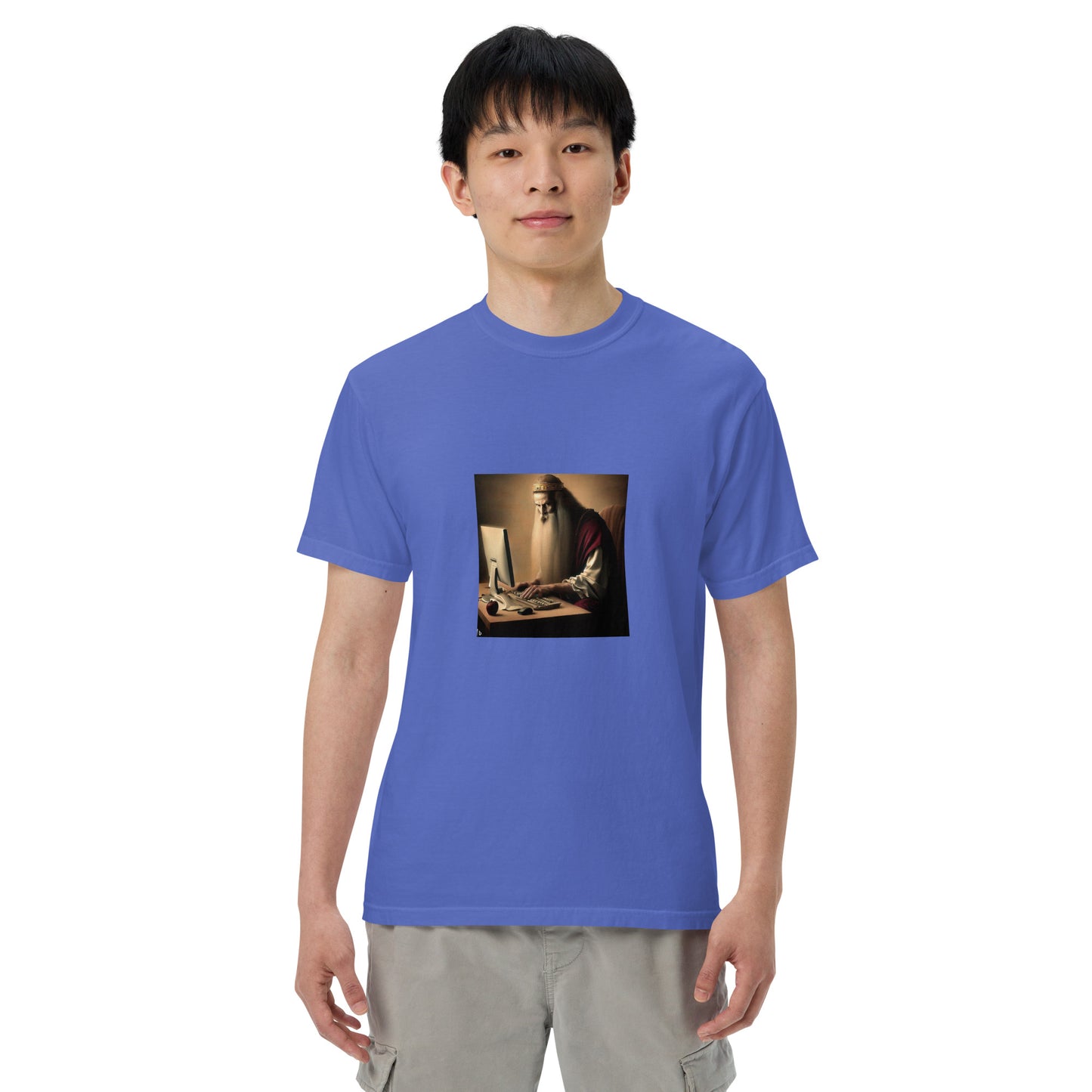 Unisex Garment-Dyed Heavyweight T-Shirt - The God Ball Originals by Chris Rabalais (2024)