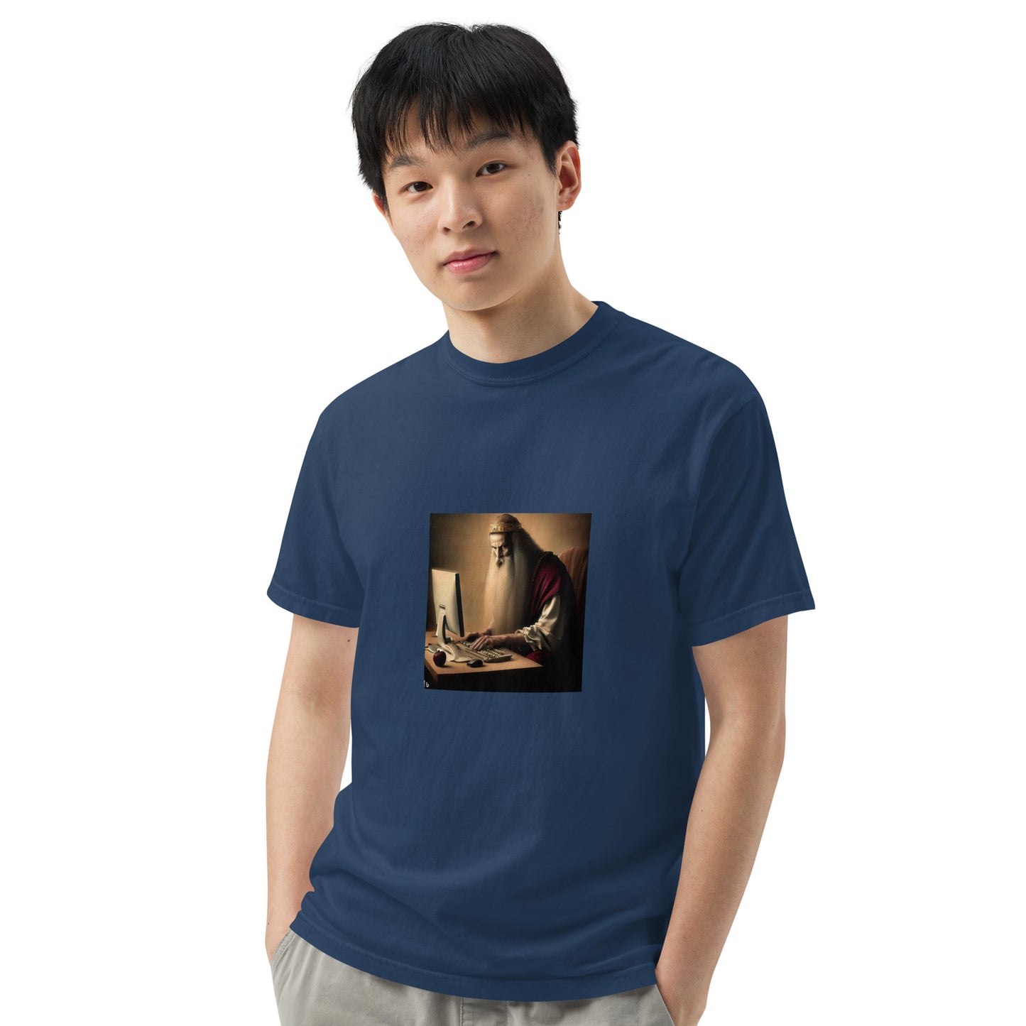 Unisex Garment-Dyed Heavyweight T-Shirt - The God Ball Originals by Chris Rabalais (2024)