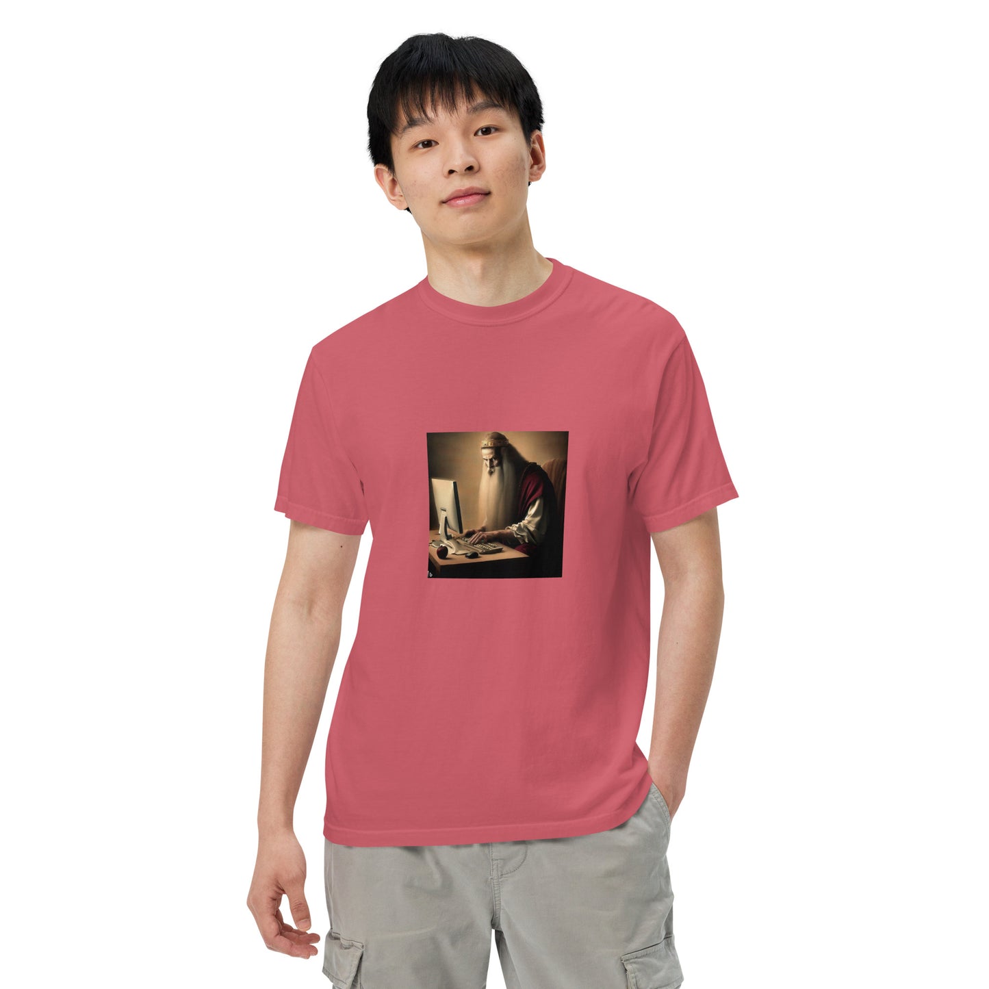 Unisex Garment-Dyed Heavyweight T-Shirt - The God Ball Originals by Chris Rabalais (2024)