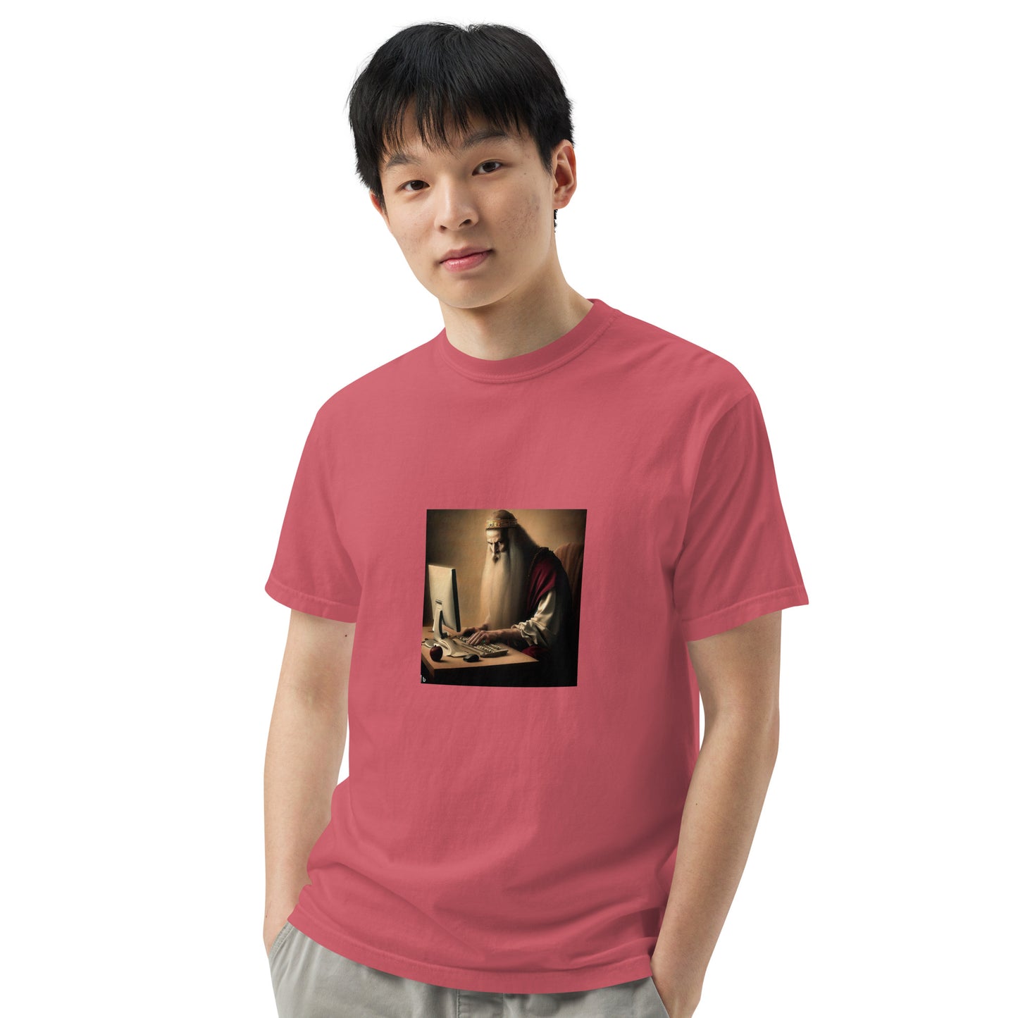 Unisex Garment-Dyed Heavyweight T-Shirt - The God Ball Originals by Chris Rabalais (2024)